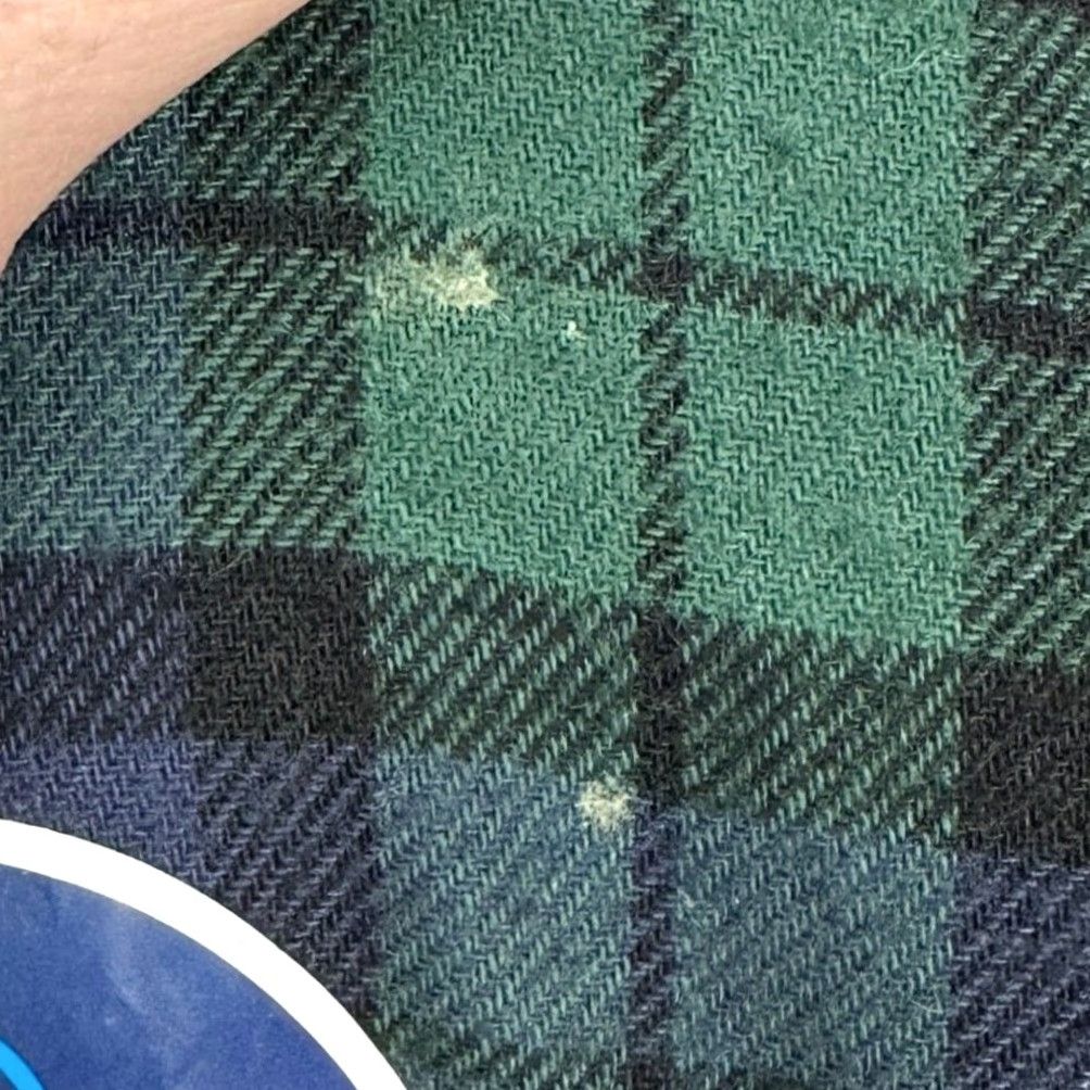 Izod IZOD Shirt Mens 2XL Blue Green Flannel Plaid Button-Down Long Sleeve Size US XXL / EU 58 / 5 - 7 Thumbnail