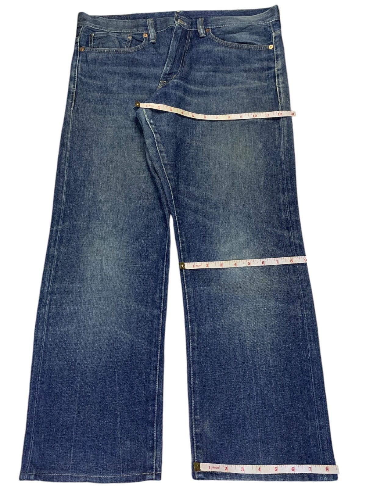 Denim & Supply Ralph Lauren Vintage Polo Denim Supply Mud Wash Baggy Style Jeans Size US 37 - 14 Thumbnail
