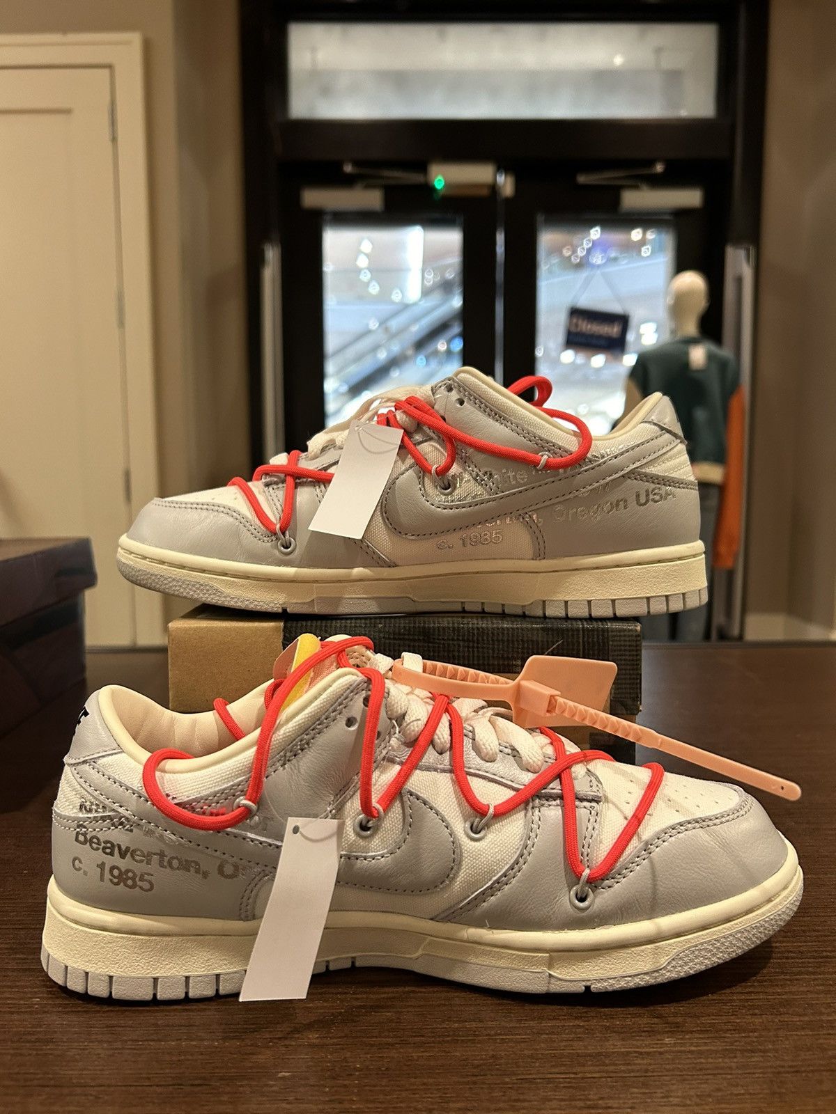 Off-White Off white dunk low Size US 8 / EU 41 - 2 Thumbnail