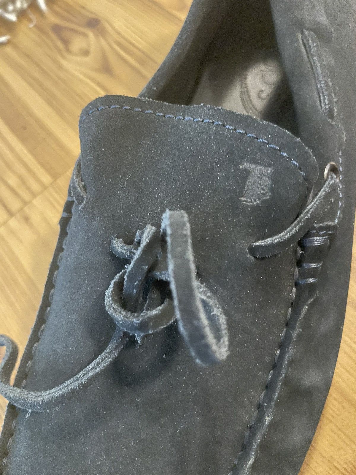 Tod's Tod’s Gommino Driving shoes blue suede Size US 11 / EU 44 - 5 Thumbnail