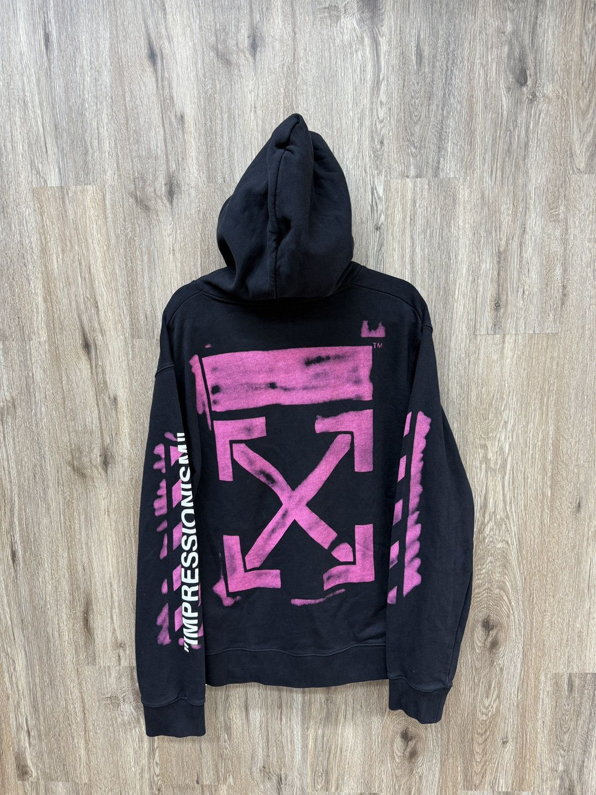 Off-White Off White Impressionism Hoodie Size US L / EU 52-54 / 3 - 7 Thumbnail