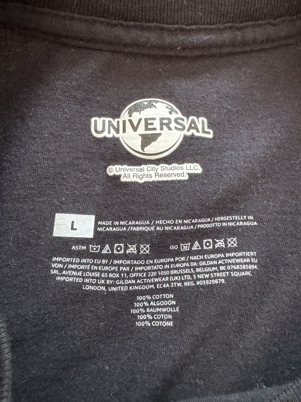 Vintage RARE VINTAGE SCARFACE UNIVERSAL MOVIE TEE SHIRT Size US L / EU 52-54 / 3 - 3 Thumbnail