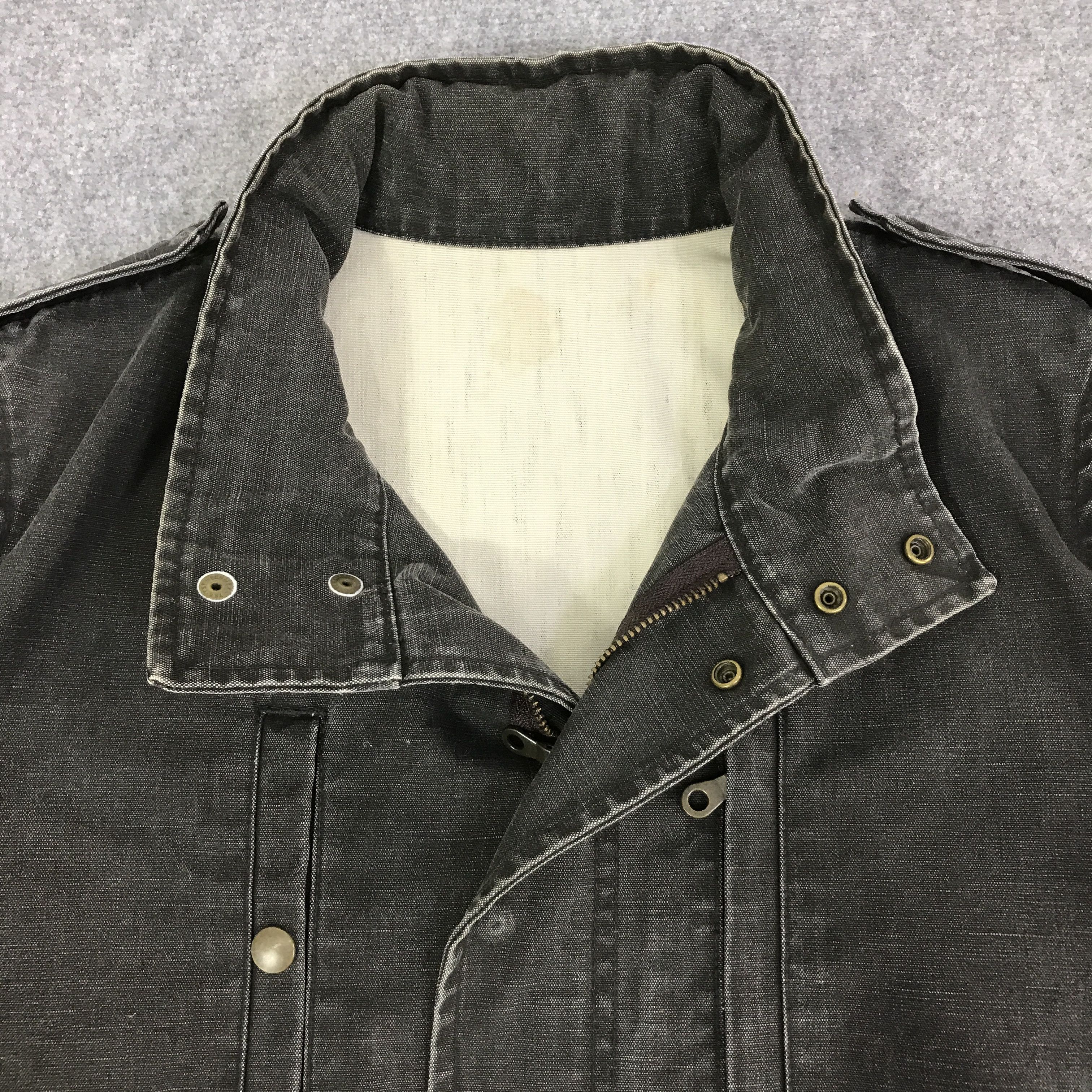Boycott BOYCOTT BLACK FADED JACKET K105B18 Size US M / EU 48-50 / 2 - 7 Thumbnail