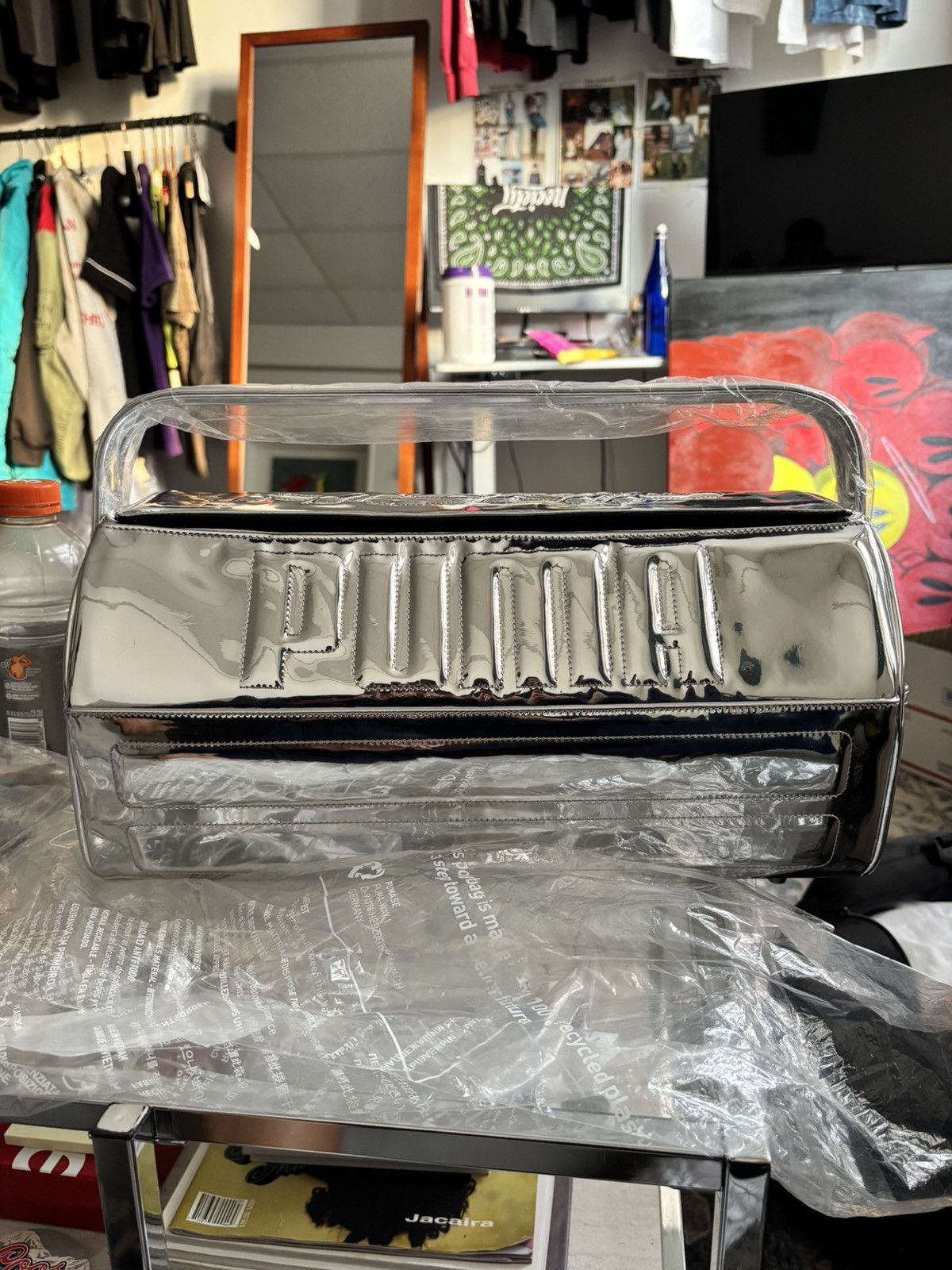 PUMA X A$AP ROCKY TOOL BOX BAG - SILVER