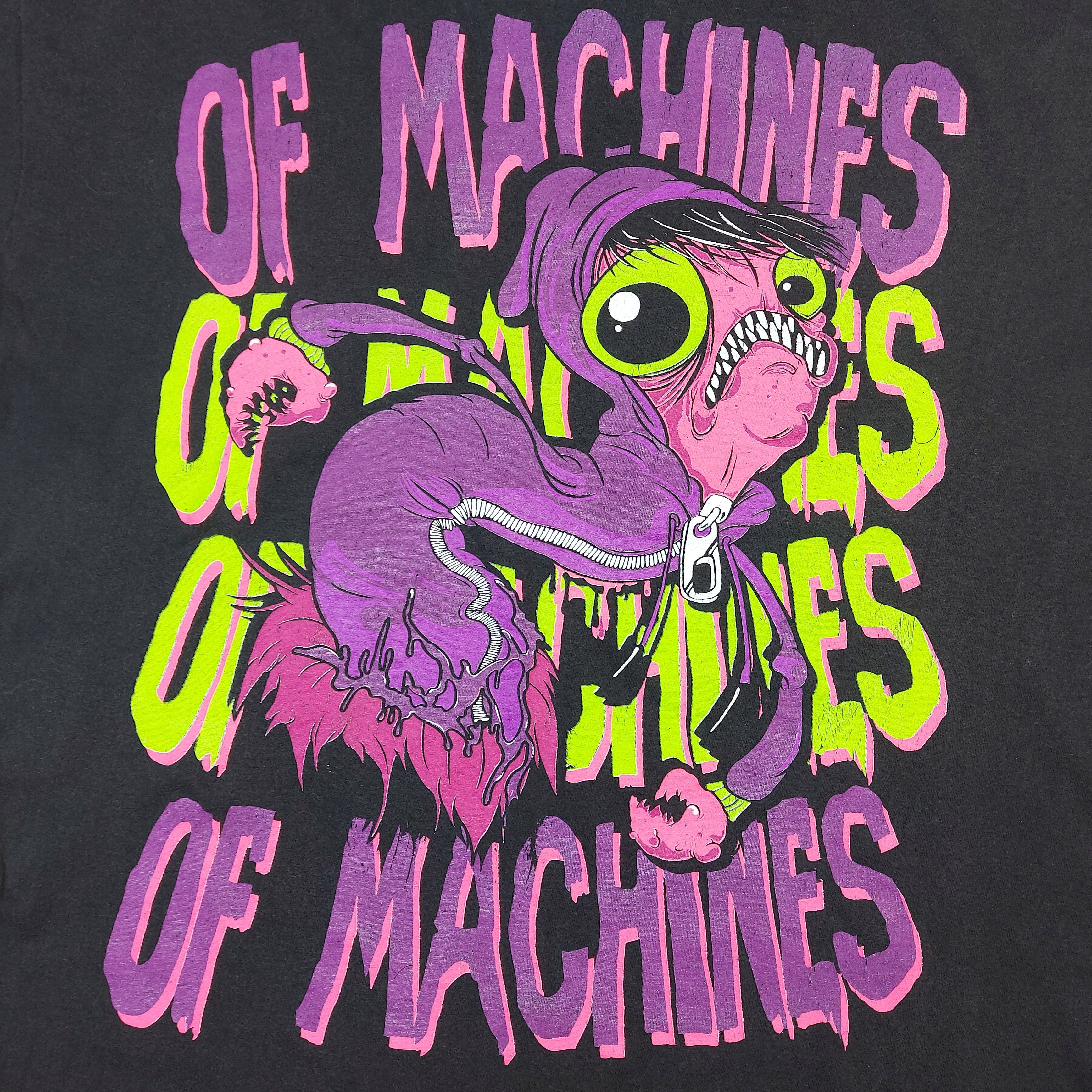 Band Tees Vintage Of Machines Band Post-hardcore MySpace Era TEE Size US XL / EU 56 / 4 - 2 Thumbnail