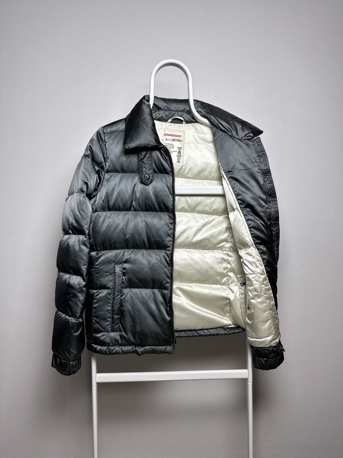 Prada Prada Puffer Down Nylon Metal Logo Jacket Size S / US 4 / IT 40 - 6 Thumbnail