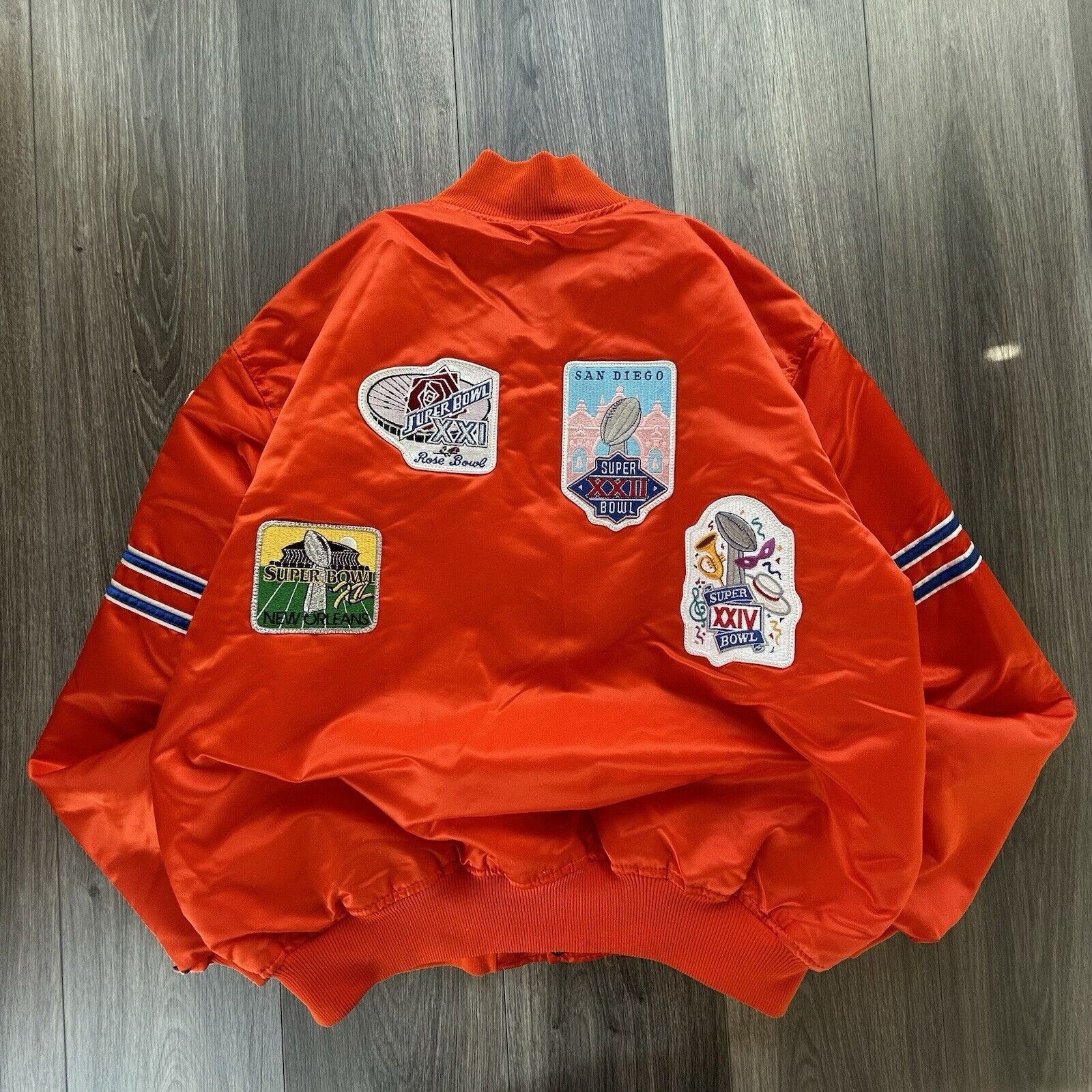 Starter Starter Denver Broncos Satin Jacket John Elway Super Bowl Size US XL / EU 56 / 4 - 2 Thumbnail