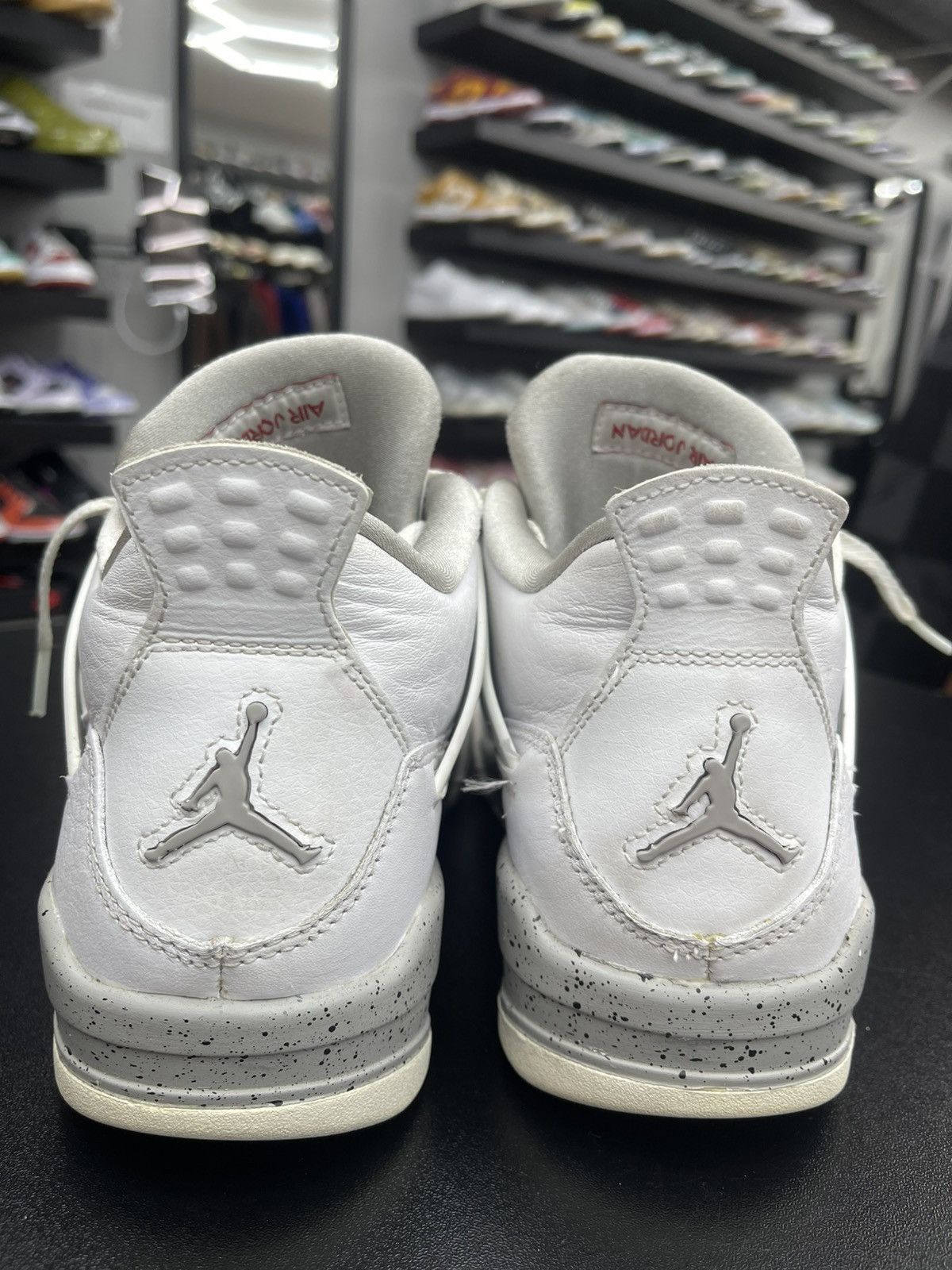Jordan Brand Size 6y - Jordan 4 Retro Oreo White Size US 6 / EU 39 - 4 Thumbnail
