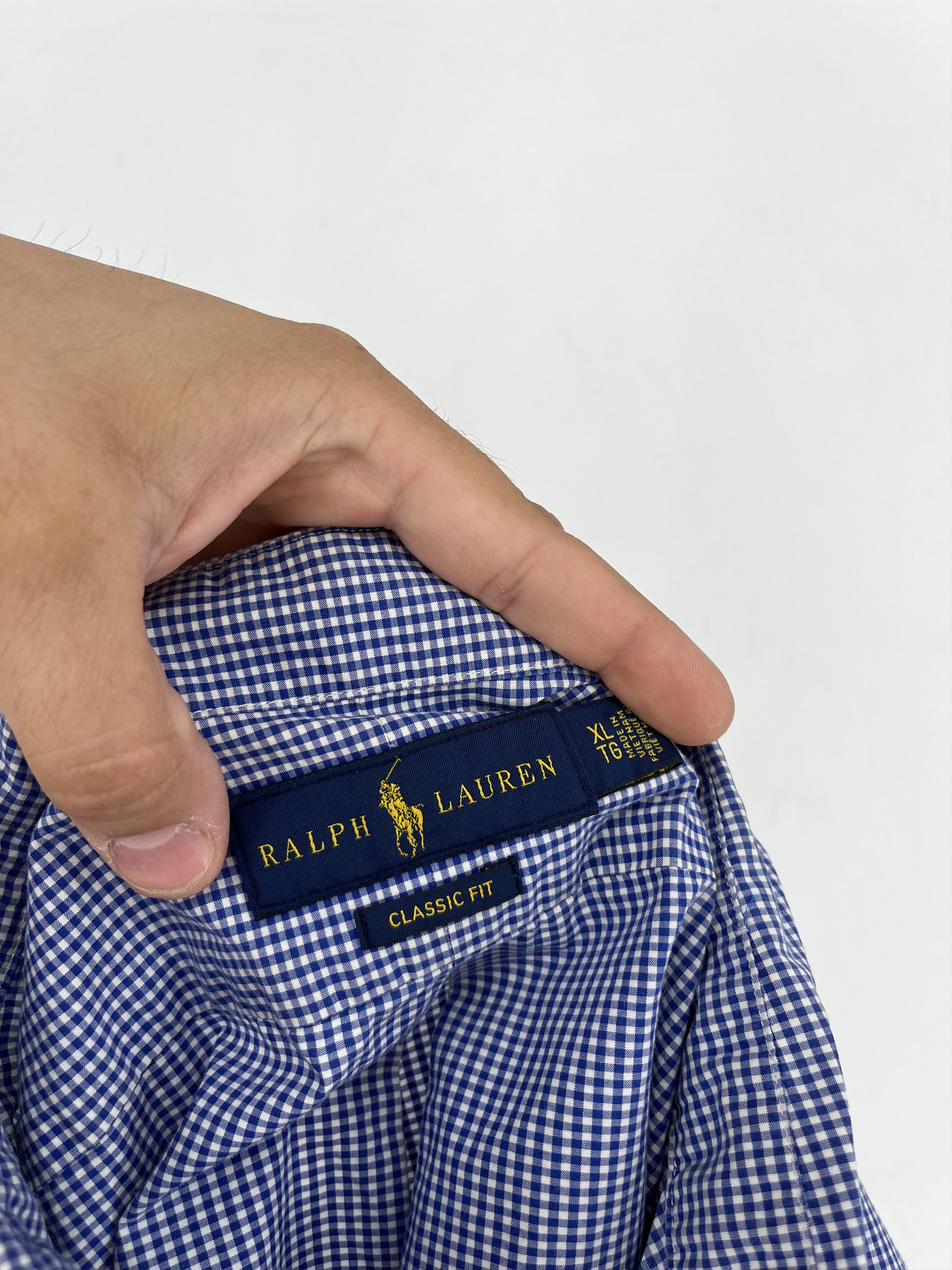 Polo Ralph Lauren Vintage y2k Polo Ralph Lauren Plaid Blake Cotton Flannel Size US XL / EU 56 / 4 - 11 Thumbnail