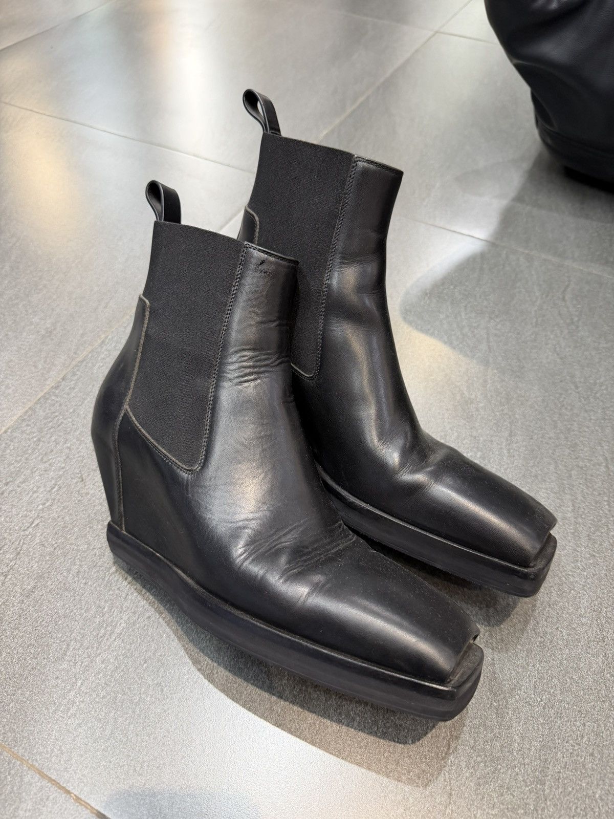 Rick Owens Sliver Boots | Grailed
