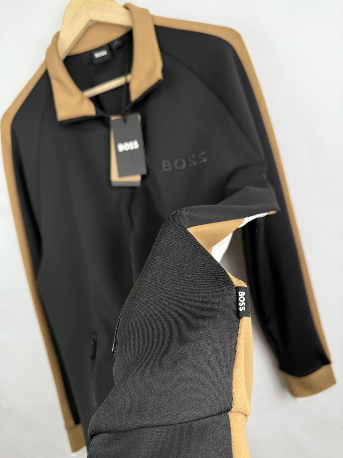 Hugo Boss 🇩🇪 NEW❗️BOSS Hugo Boss Athleisure Track Zip Jacket NWT Classic Size US L / EU 52-54 / 3 - 16 Thumbnail