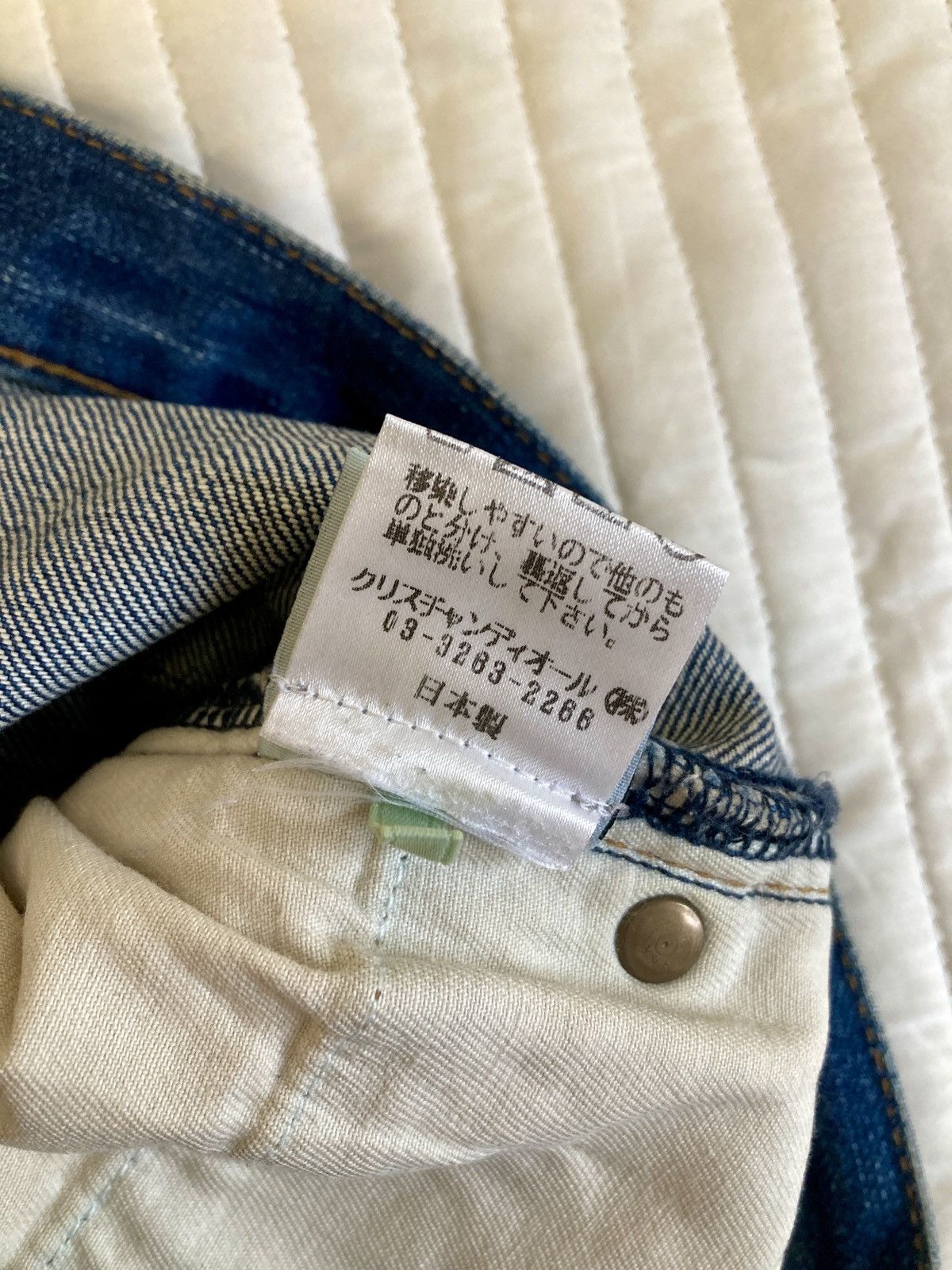 Hedi Slimane DIOR HOMME BY HEDI SLIMANE FW06 Super Skinny Claw Jeans Size US 27 - 10 Thumbnail
