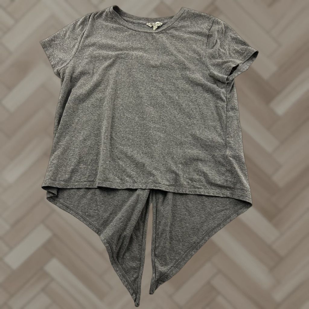 Madewell Madewell Short Sleeve Tie Back Shirt Women's Medium Gray Shirt Mens? Size M / US 6-8 / IT 42-44 - 1 Thumbnail