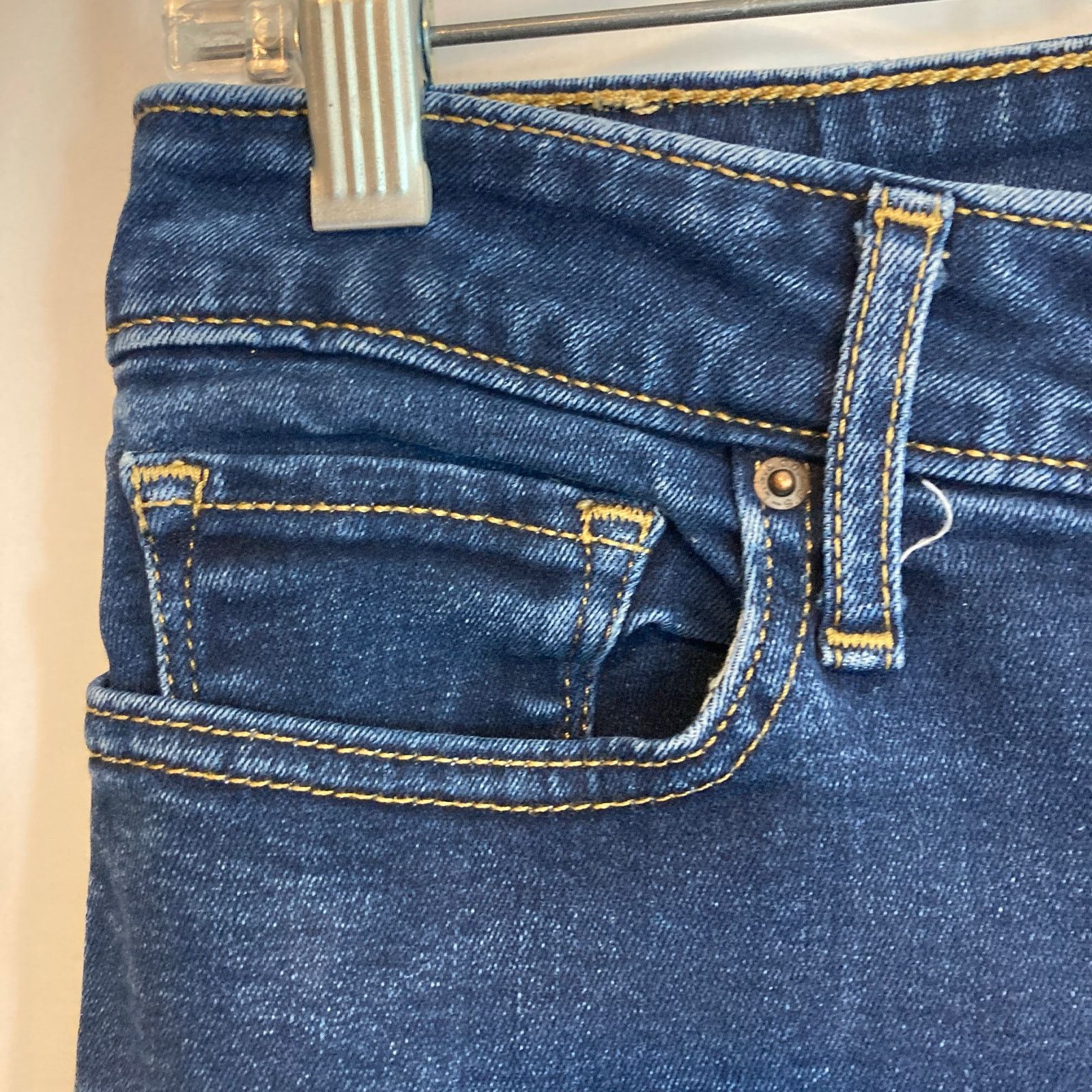 Levi's Levi’s 712 Slim Straight Leg Mid Rise Blue Denim Jeans Pants Size 29" - 4 Thumbnail