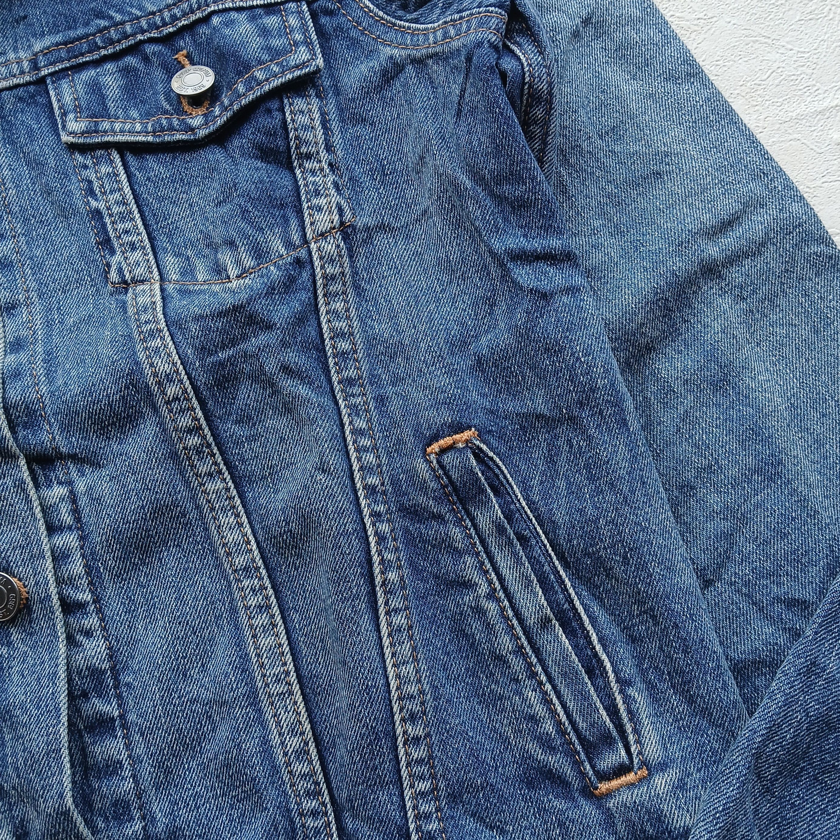 Gap × Vintage Gap big logo rainbow embroidery denim jacket women Size S / US 4 / IT 40 - 5 Thumbnail