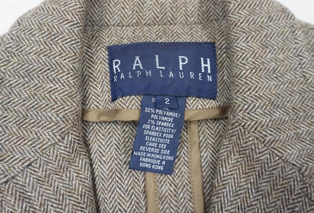 Vintage Ralph Lauren ヘリンボーンジャケット Size US L / EU 52-54 / 3 - 2 Thumbnail