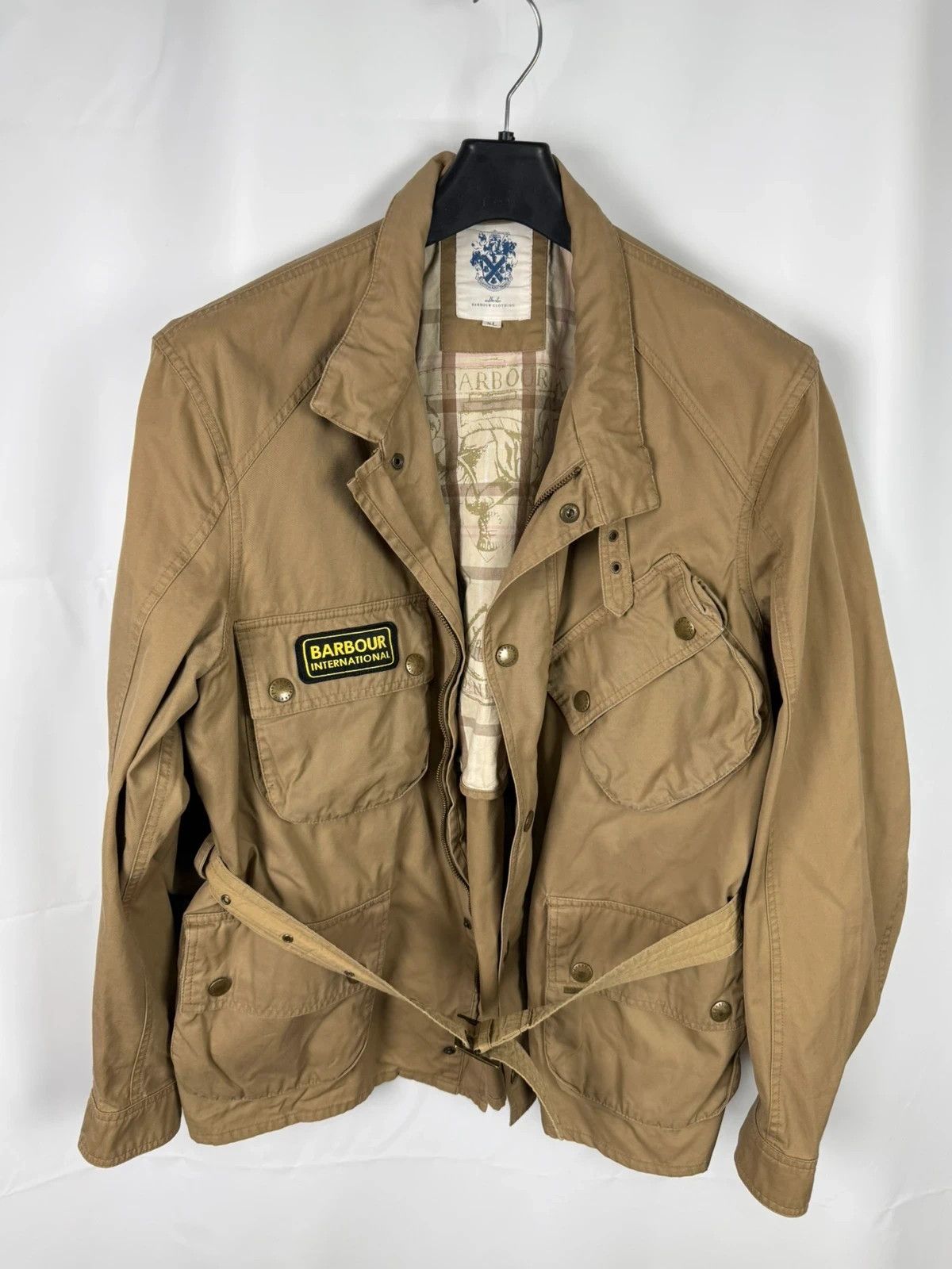 Barbour Barbour International Vintage Jacket Belted size XL Size US XL / EU 56 / 4 - 11 Thumbnail