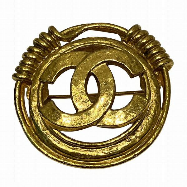 Chanel Chanel Chanel Coco Mark Brooch Metal Brooch DUTY FREE for USA Size ONE SIZE - 1 Thumbnail