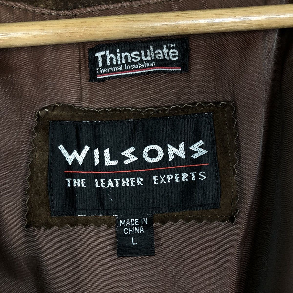 Issey Miyake 🔥Vintage Genuine Leather Jacket Biker Wilsons Leather Size US L / EU 52-54 / 3 - 19 Thumbnail