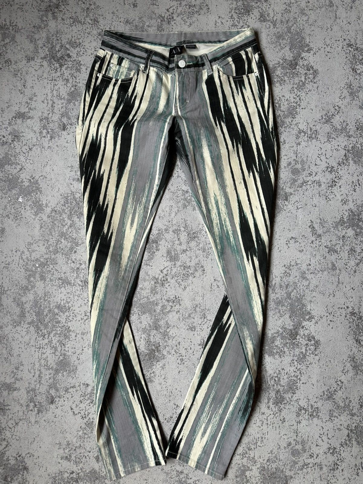 Armani Exchange Rare Armani Exchange Jeans Straight Skinny Size 27" / US 4 / IT 40 - 4 Thumbnail