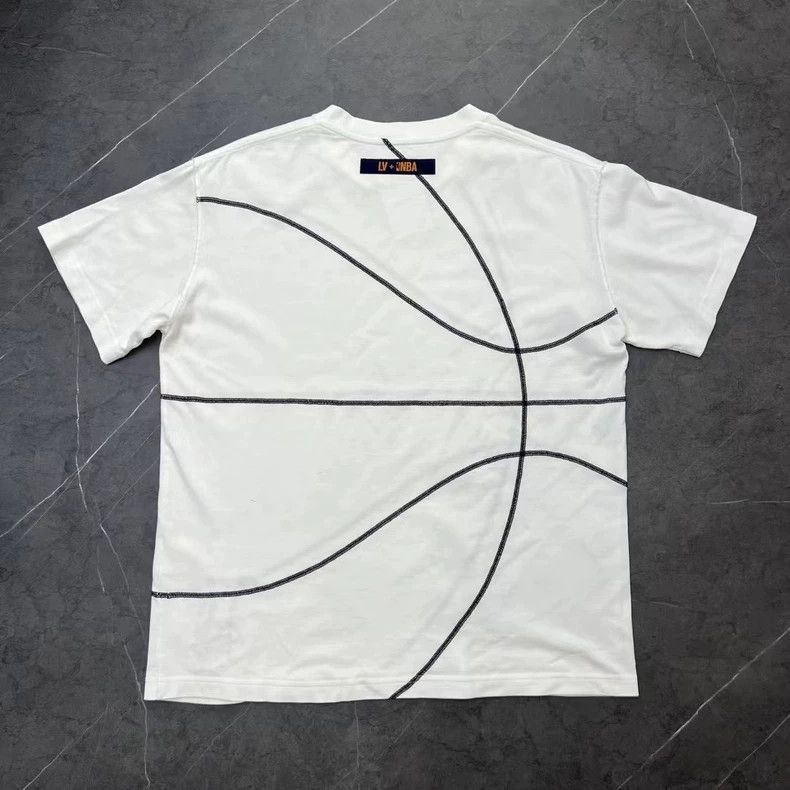 Louis Vuitton Louis Vuitton NBA Short Sleeve Basketball Shirt-2506 Size US M / EU 48-50 / 2 - 2 Thumbnail
