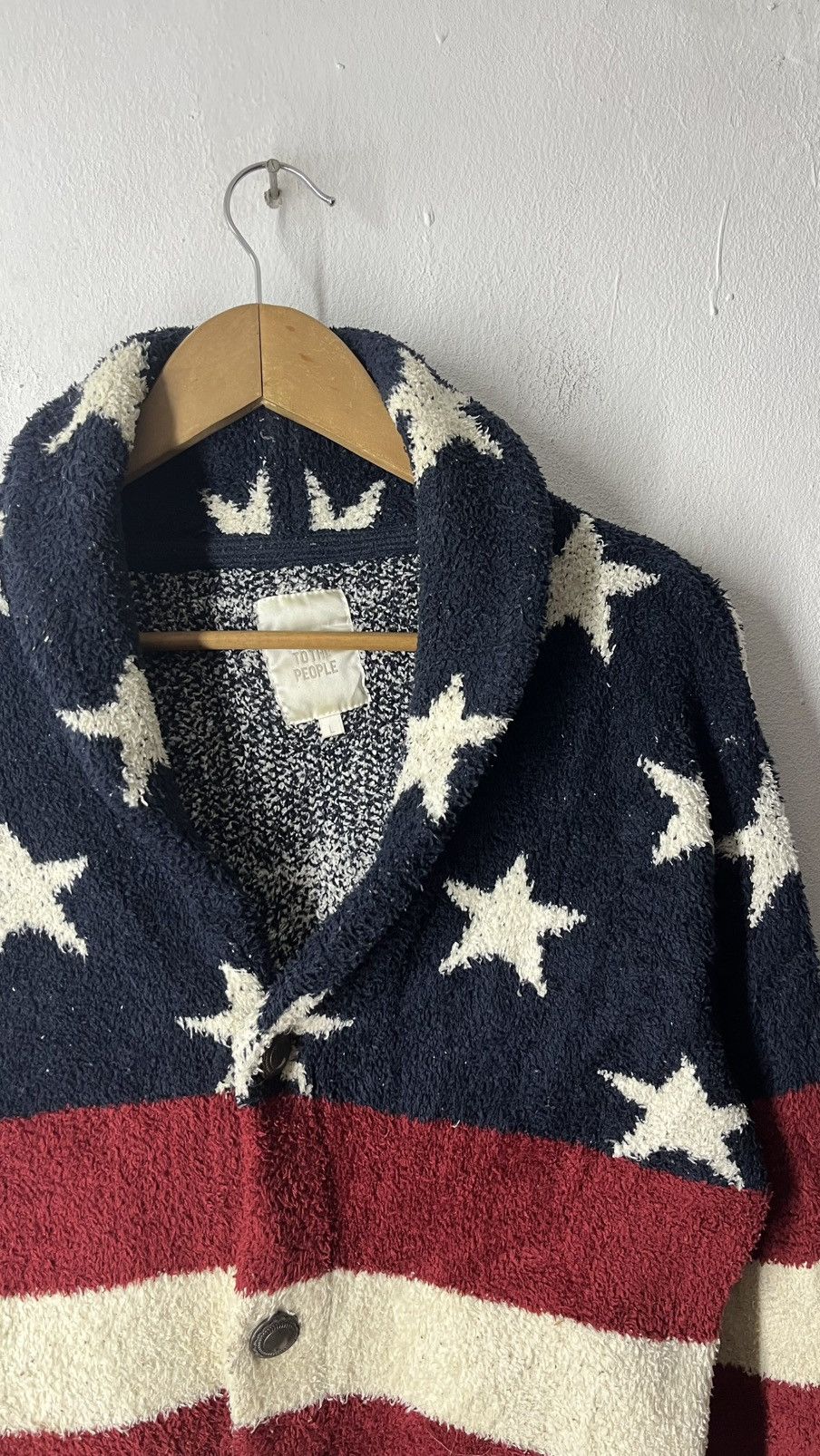 Japanese Brand POWER TO THE PEOPLE U.S.A FLAG JACKET Size US M / EU 48-50 / 2 - 5 Thumbnail