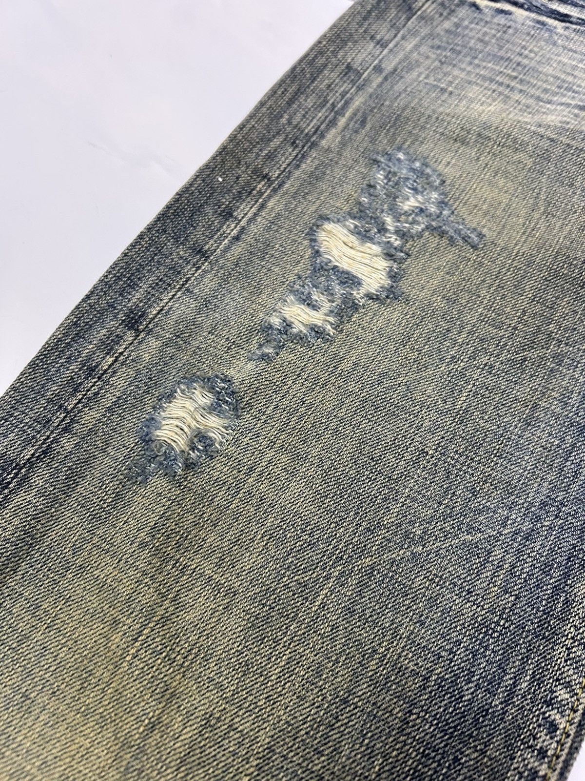Japanese Brand Vintage Japanese Sweetcamel Distressed Selvedge Women Jeans Size US 29 - 15 Thumbnail