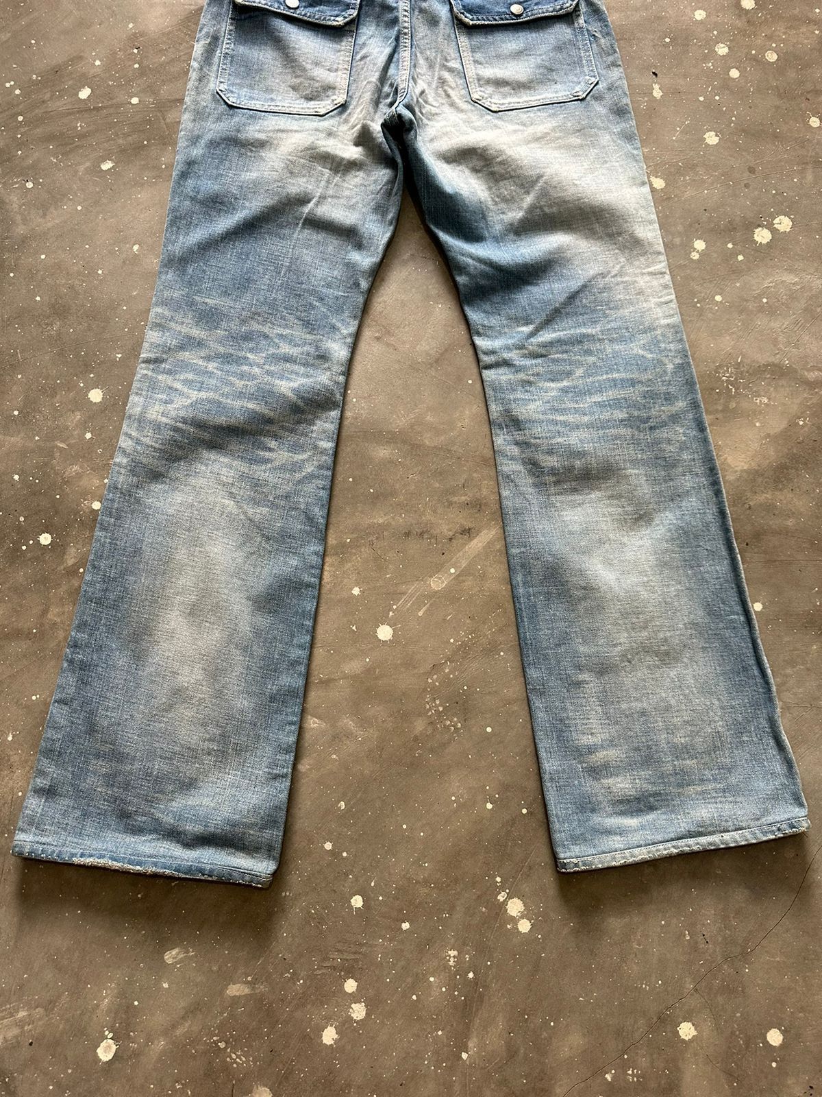 Japanese Brand × Vintage 🔥Delay by Win And Sons FLared bush Jeans Denim Size US 31 - 13 Thumbnail