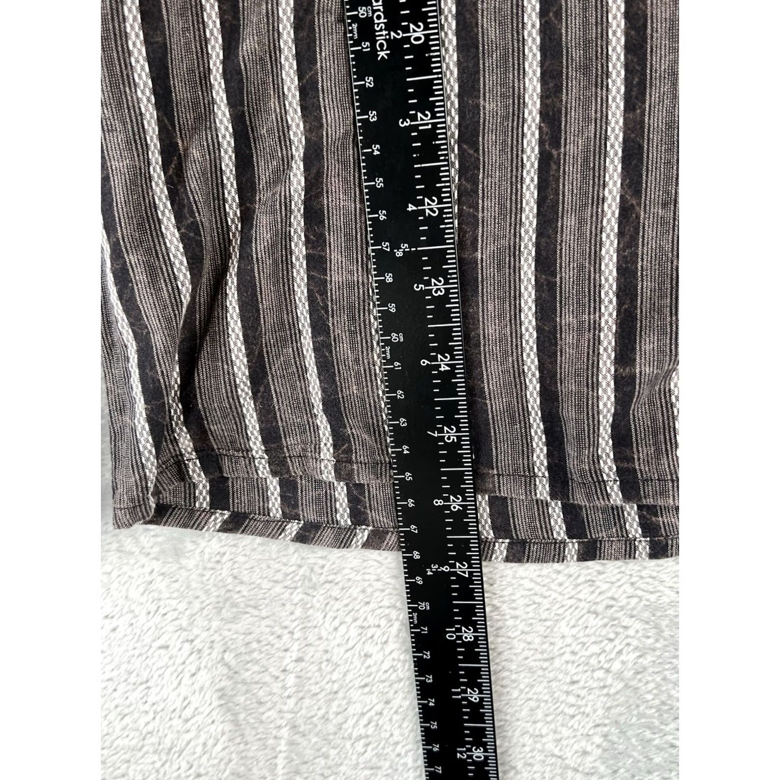BKE BKE buckle Button-Down Contour Shirt Mens S Black Gray Striped Preppy Shirt Mens S Black Gray Striped Preppy Size US S / EU 44-46 / 1 - 7 Thumbnail