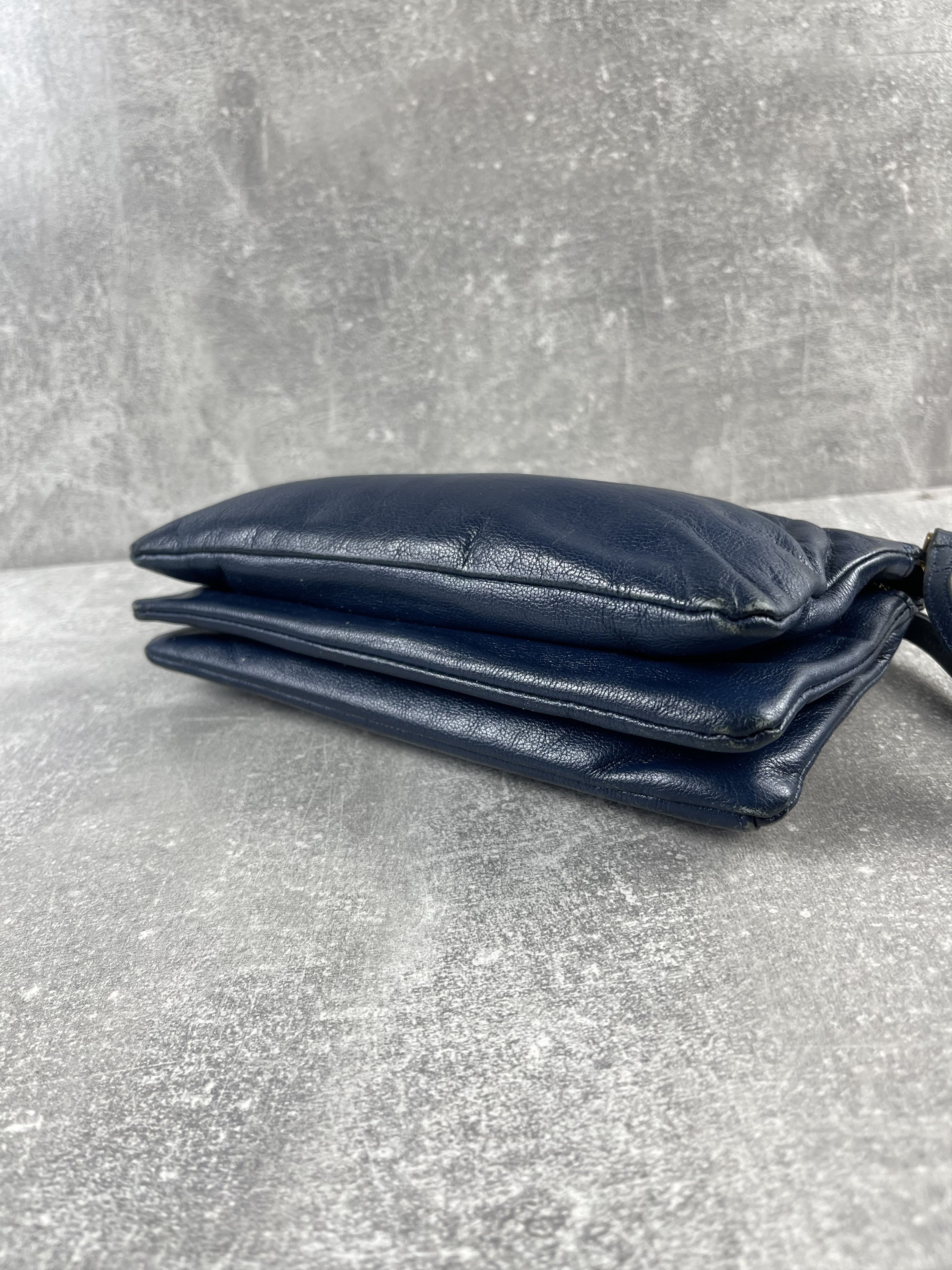 Chloe Chloe vintage 00s leather blue clutch bag wallet italy made Size ONE SIZE - 7 Thumbnail