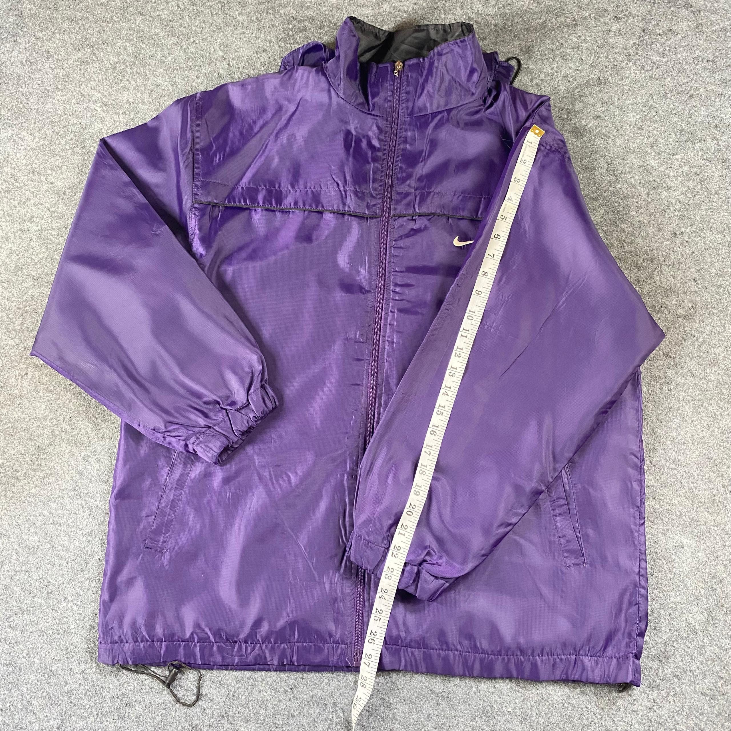 Nike Vintage Nike Small Logo Windbreaker Hoodies Size US L / EU 52-54 / 3 - 7 Thumbnail