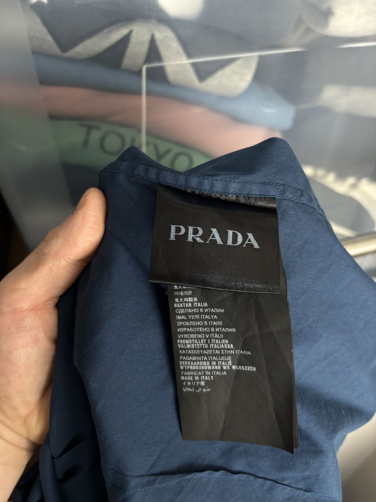 Prada Prada Luxury Long Sleeve Shirt Size US M / EU 48-50 / 2 - 7 Thumbnail
