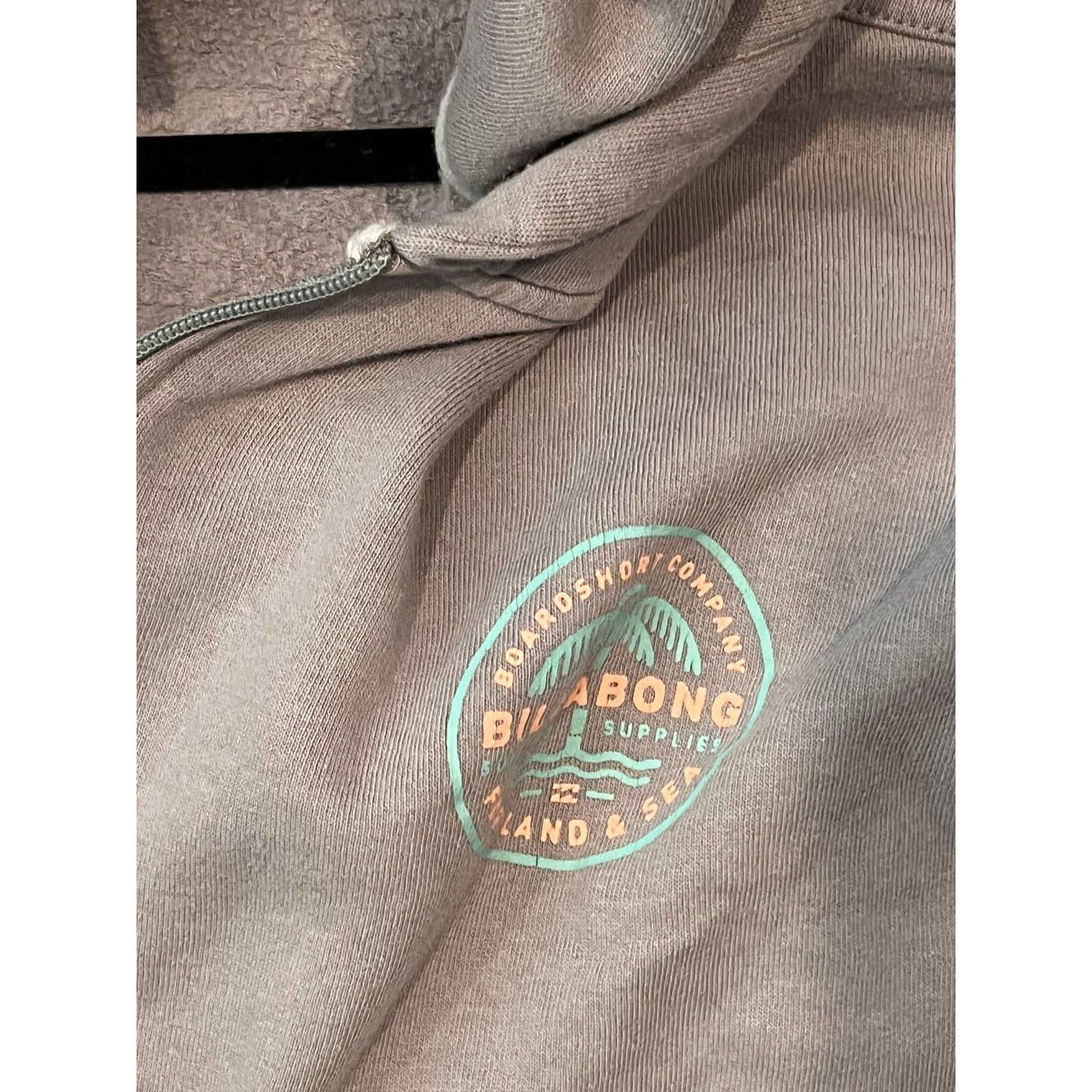 Billabong Billabong Heavy Weight Black Full Zip Hoodie - Size XL Size US XL / EU 56 / 4 - 3 Thumbnail