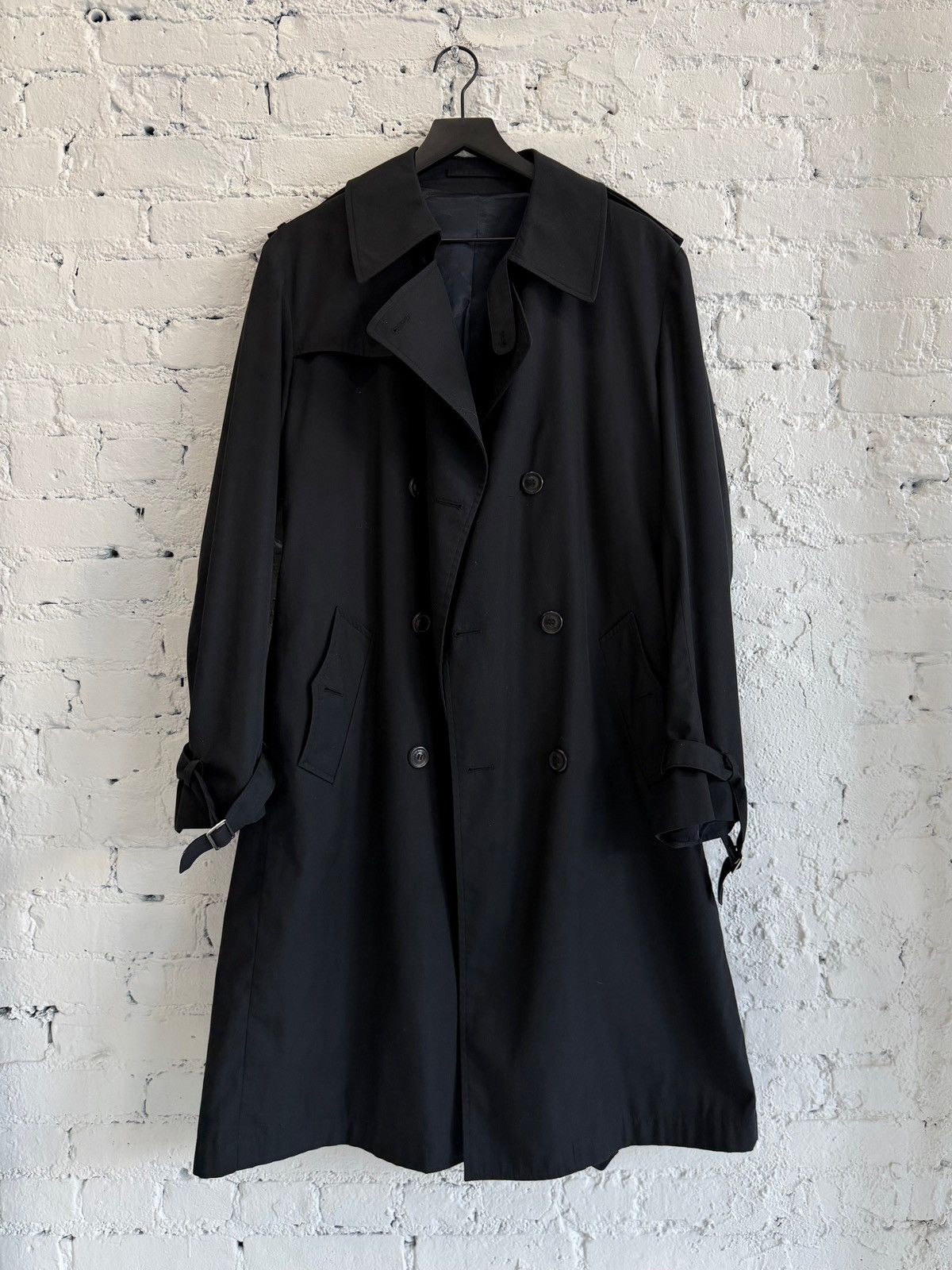 Maison Margiela MAISON MARTIN MARGIELA DOUBLE BREASTED FULL LENGTH COAT Size US M / EU 48-50 / 2 - 1 Thumbnail