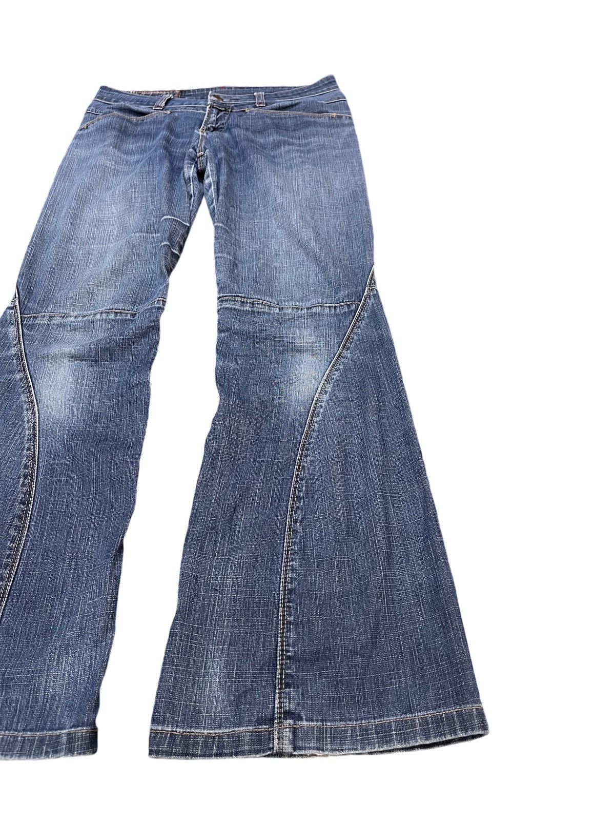 Marithe + Francois Girbaud Vintage Marithe Francois Girbaud Flare Denim Size US 29 - 3 Thumbnail