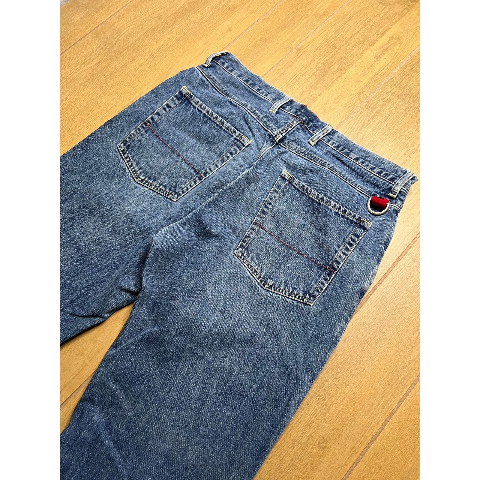 Tommy Jeans Tommy Jeans Relaxed Fit Jeans Mens 34x33 Blue Denim Y2K Size US 34 / EU 50 - 9 Thumbnail