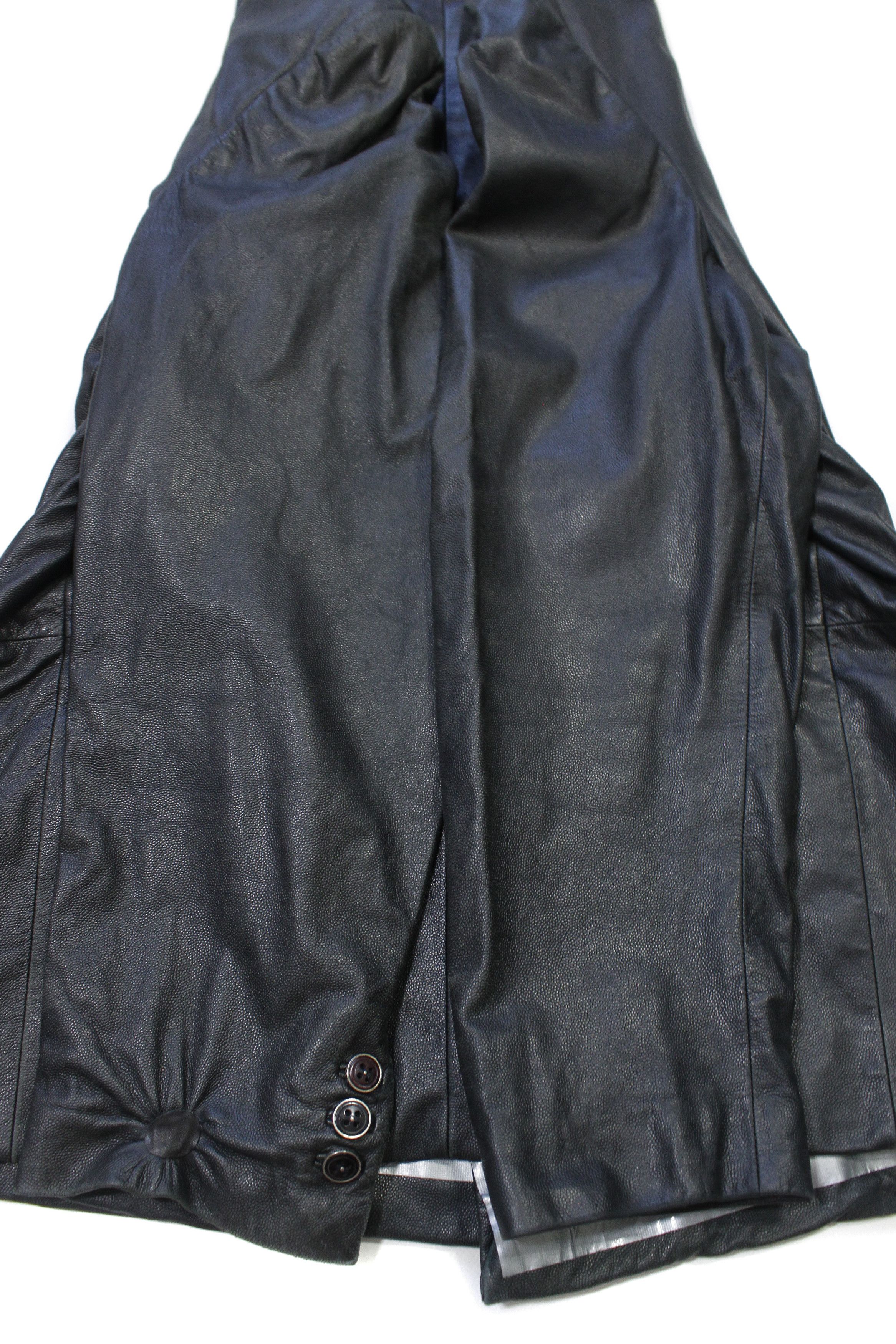 Versace 90S Leather Jacket Vintage Size US L / EU 52-54 / 3 - 7 Thumbnail