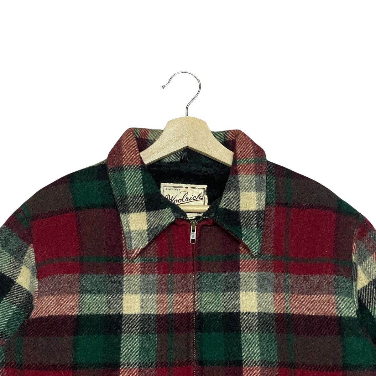Woolrich Woolen Mills ‼️RARE‼️ Vintage Woolrich 80s Wool Plaid Zipper Hunter Jacket Size US M / EU 48-50 / 2 - 6 Thumbnail