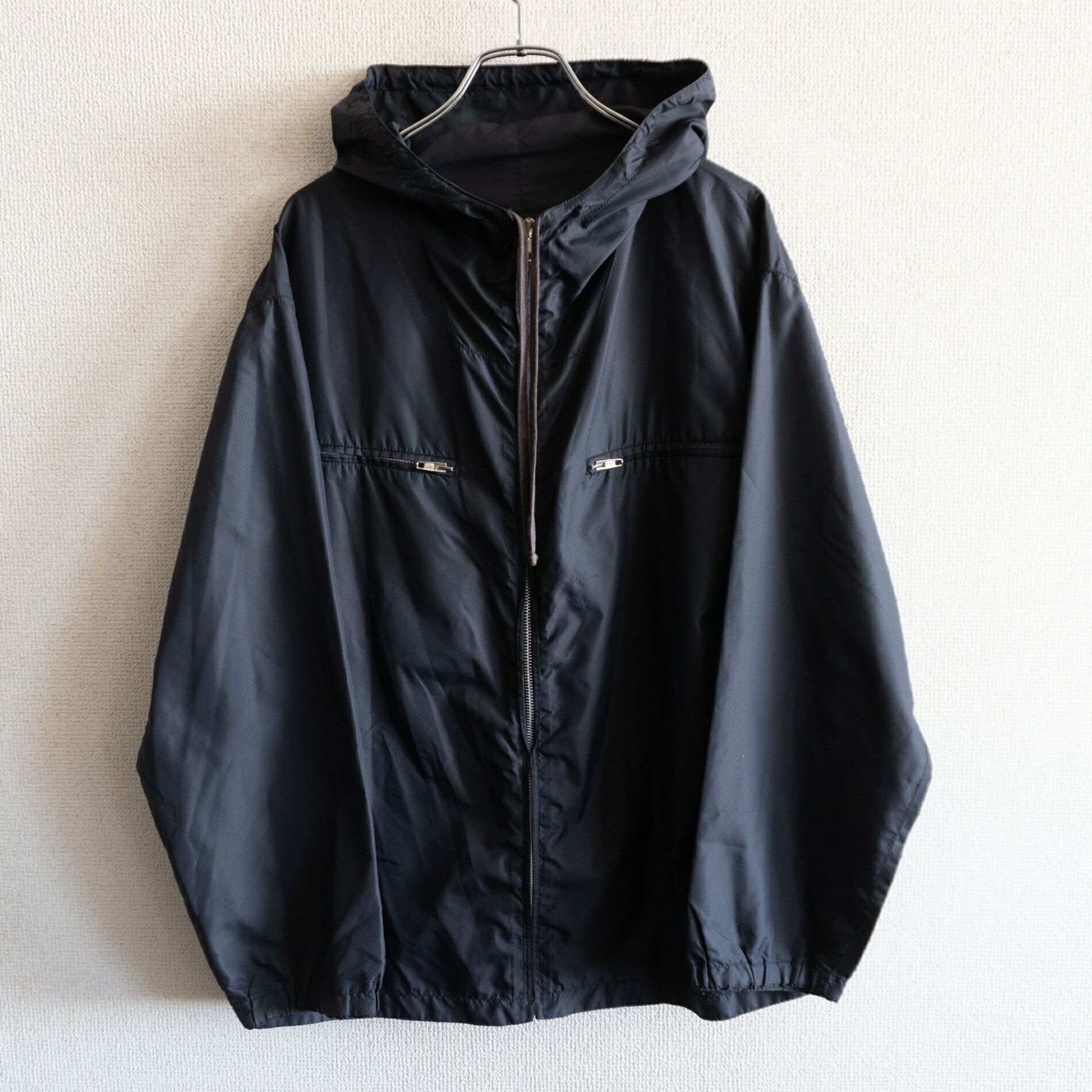 Helmut Lang Helmut Lang Signature Parachute Nylon Jacket Black Size 38 Size US L / EU 52-54 / 3 - 1 Thumbnail