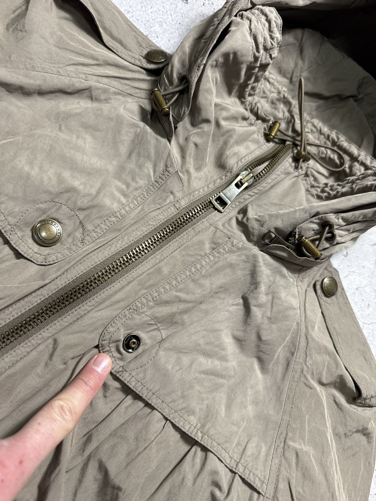 Burberry Burberry Brit Women’s Nylon Windbreakers Jacket IT 40 Size S / US 4 / IT 40 - 7 Thumbnail