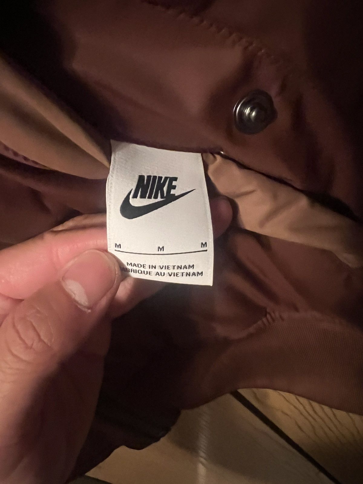 Nike Nike Brown Bomber Jacket Sz M Size US M / EU 48-50 / 2 - 4 Thumbnail