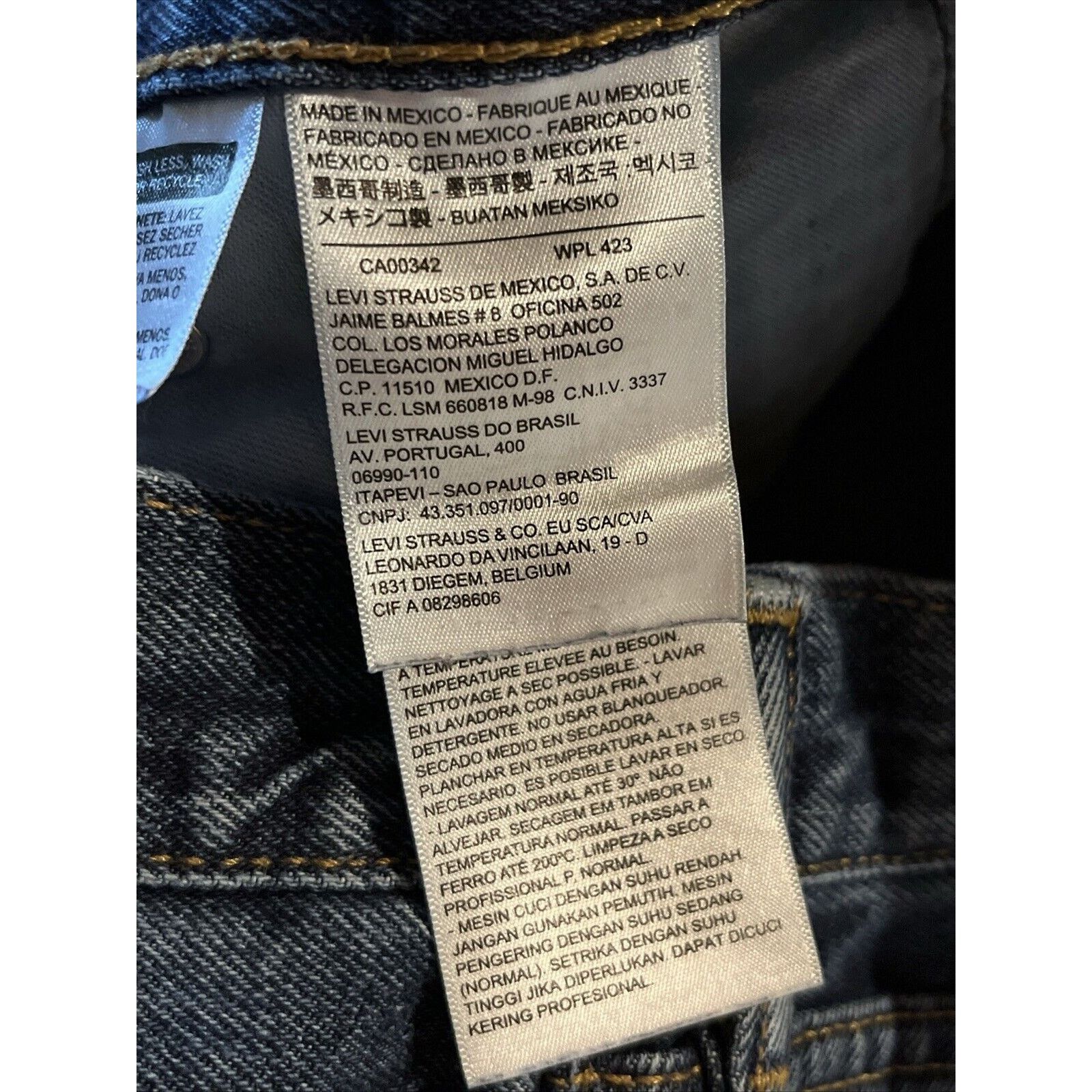 Levi's Levi's 505 Mens Jeans 31x30 Regular Fit Outdoor Medium Wash Size US 30 / EU 46 - 9 Thumbnail
