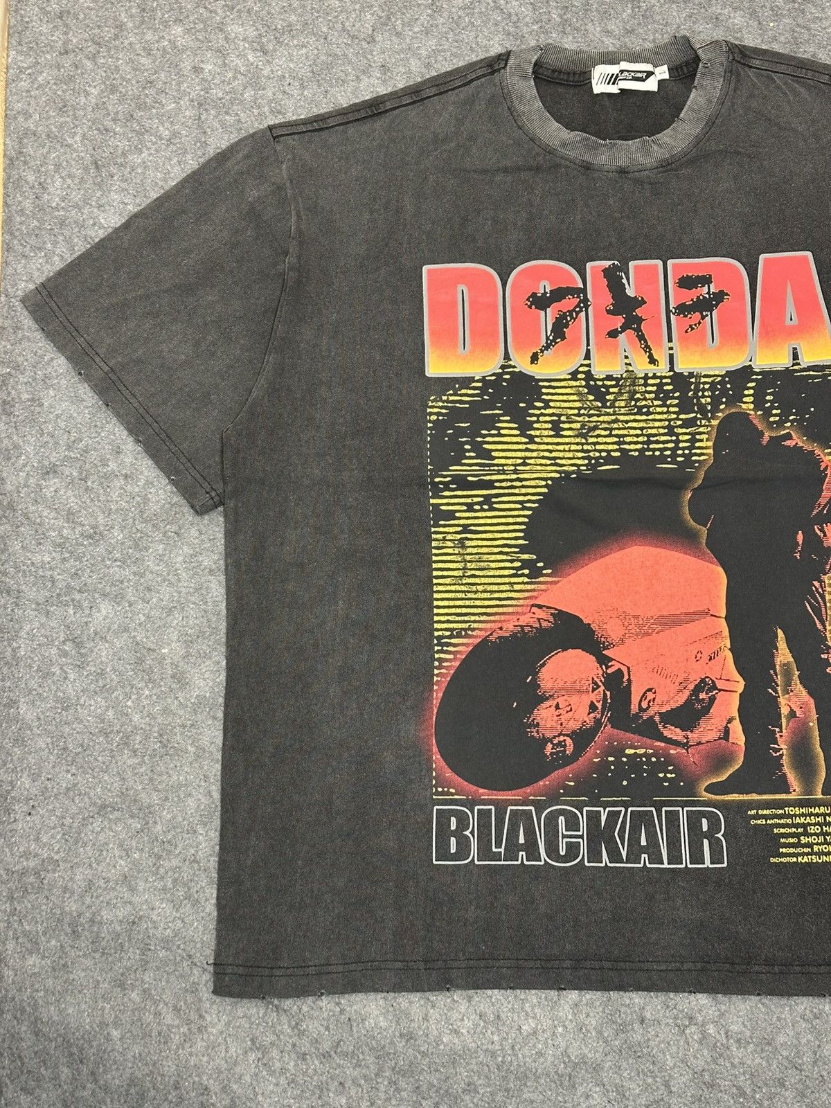 Other Donda Blackair washed t-shirt inspired by Akira. Size US L / EU 52-54 / 3 - 4 Thumbnail