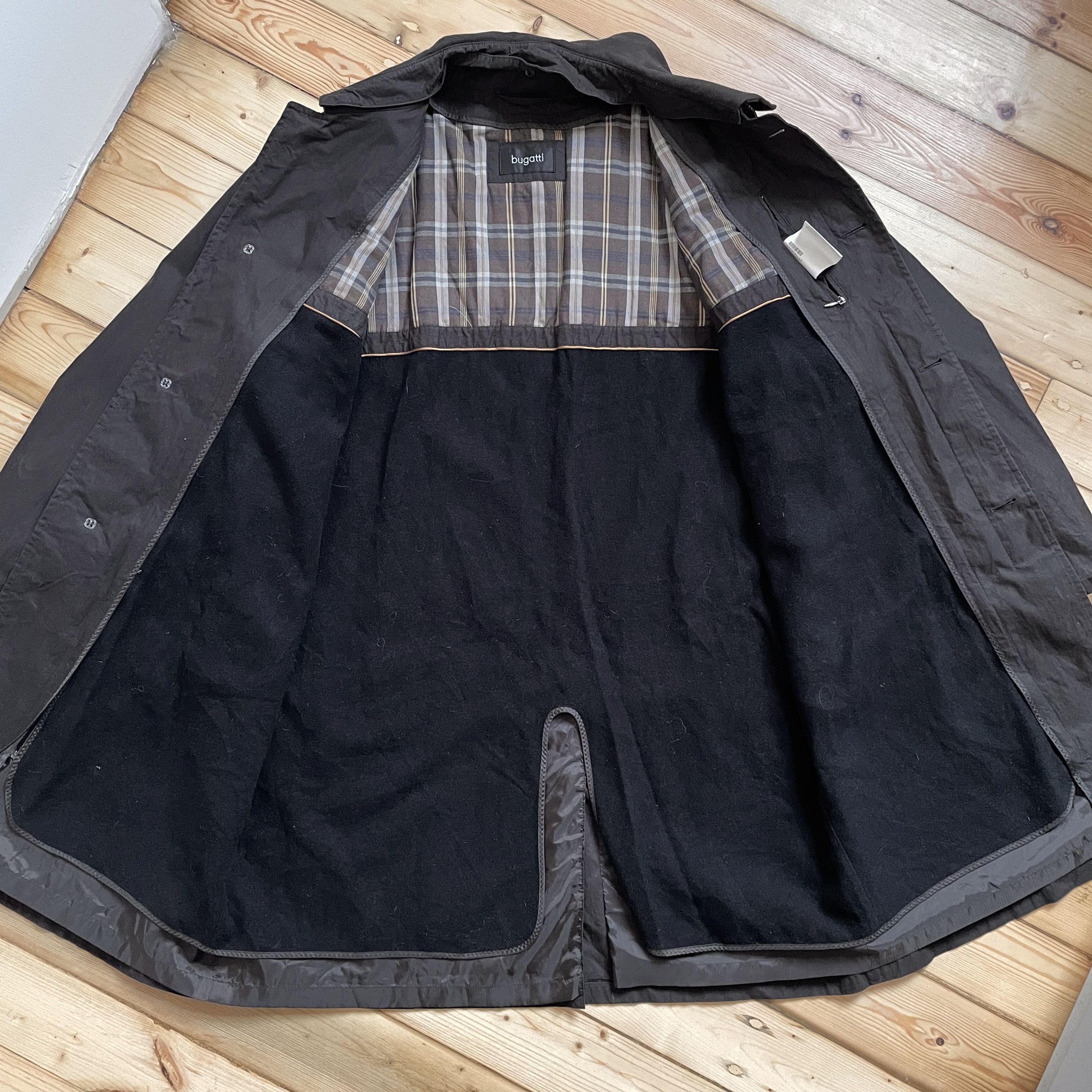Bugatti Vintage Bugatti Trench Coat Dark Brown XL Size US XL / EU 56 / 4 - 5 Thumbnail