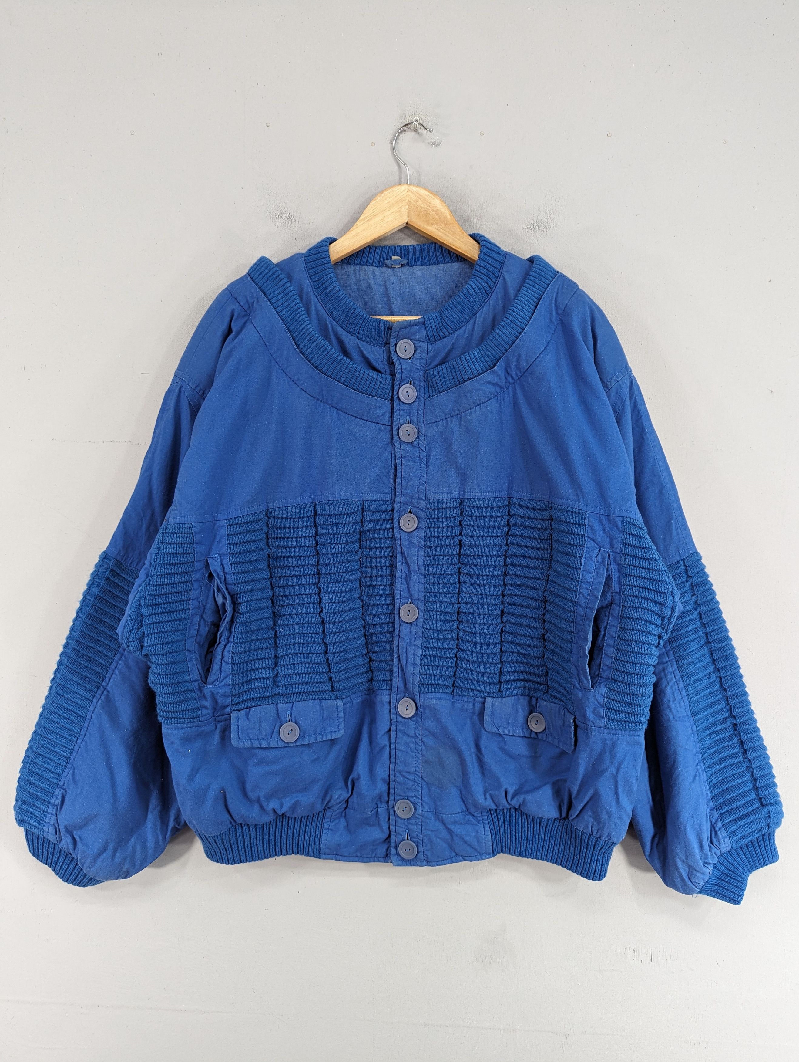 Japanese Brand 🔥Vintage C.P.S Collection Bomber Button Ups Jacket Size US L / EU 52-54 / 3 - 1 Thumbnail