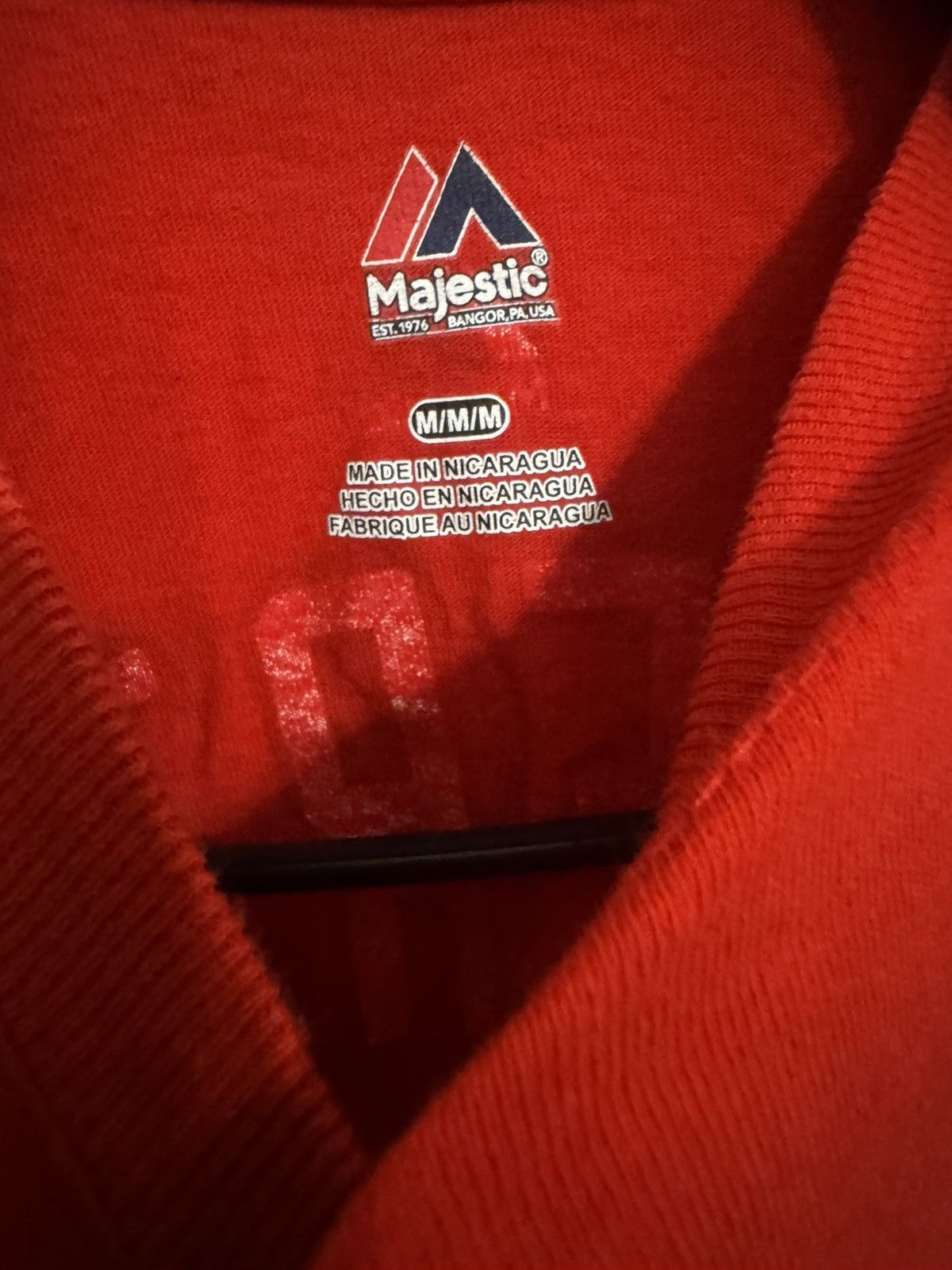 Majestic Washington Nationals Red T-Shirt Size US M / EU 48-50 / 2 - 3 Thumbnail