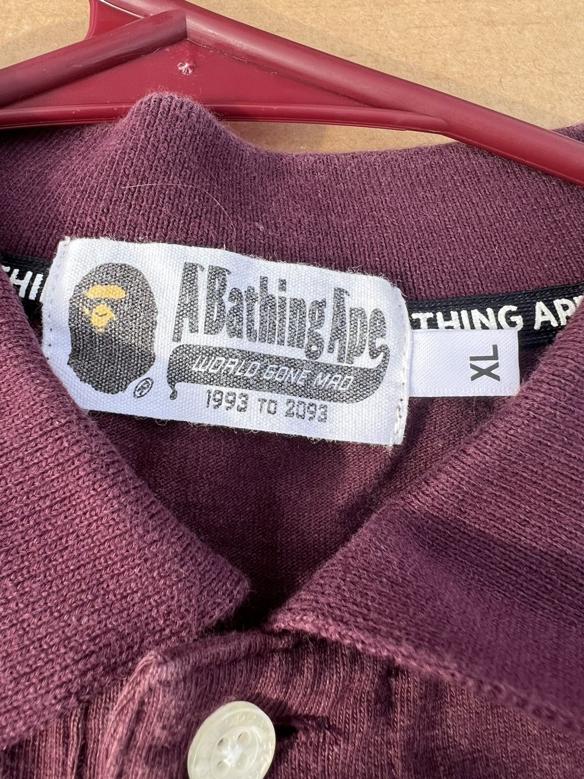 Bape A Bathing Ape Multicolor Polo Size US XL / EU 56 / 4 - 4 Thumbnail