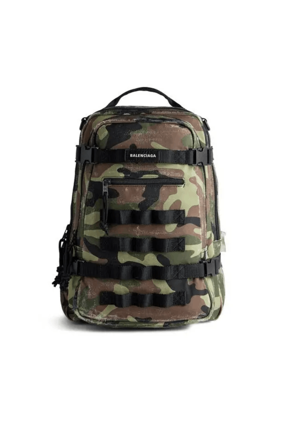 BALENCIAGA バレンシアガ Army Space Backpack Balenciaga Small Army Space Leather Backpack In Black | ModeSens