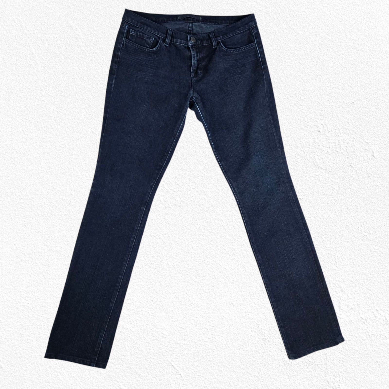 J Brand J Brand Black Mid Rise Skinny Leg Jeans Size 28 Size 28" / US 6 / IT 42 - 2 Thumbnail