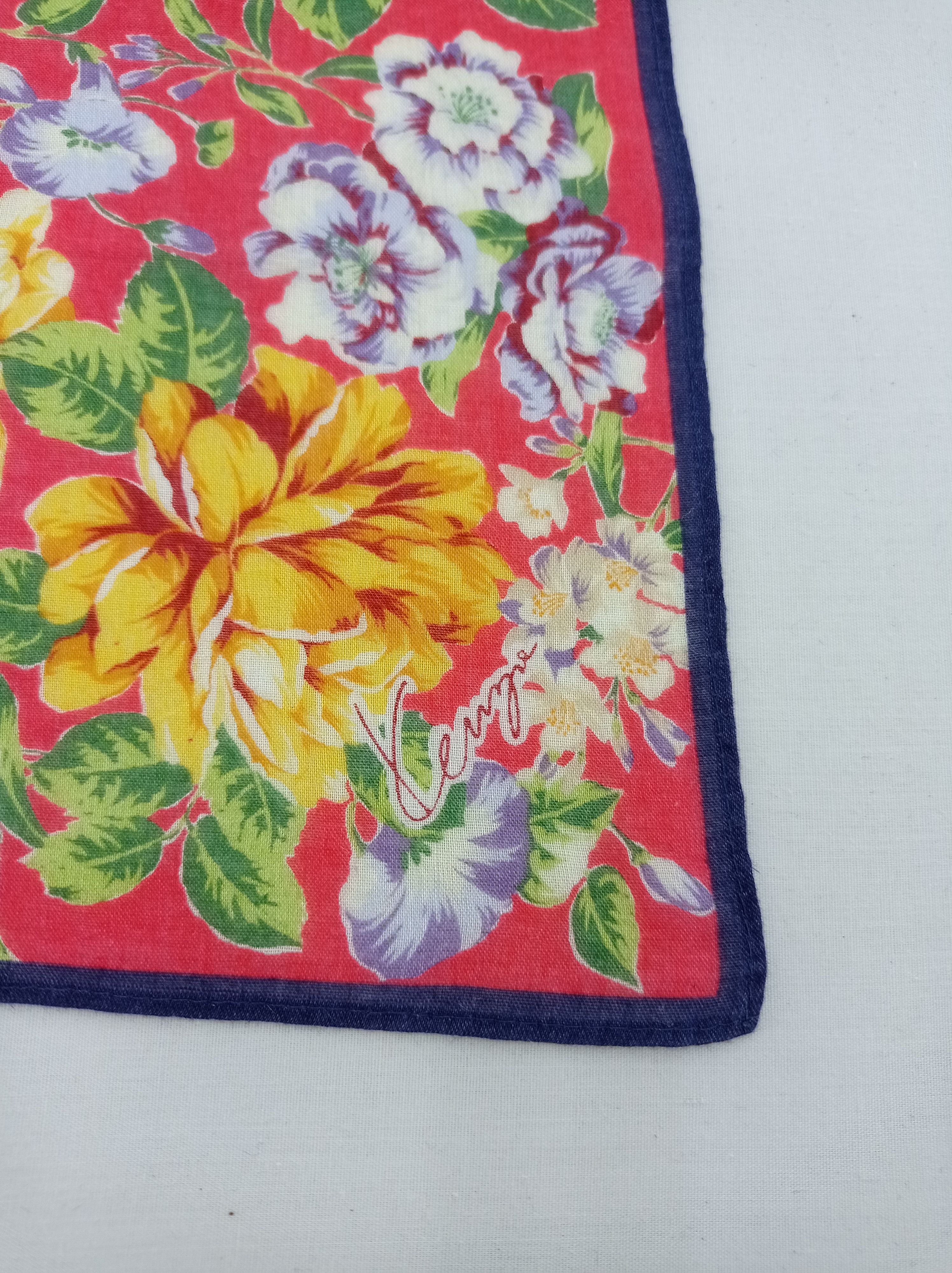 Kenzo Kenzo Floral Handkerchief / Bandana / Neckwear Size ONE SIZE - 4 Thumbnail
